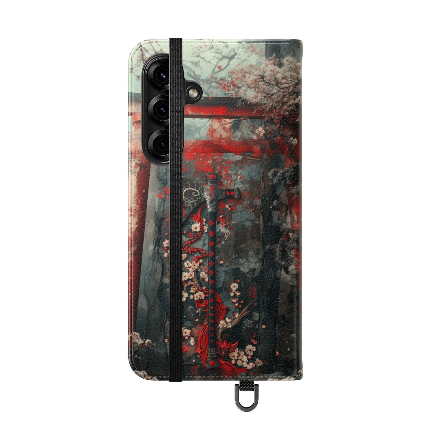 Sakura Warrior Axe - Wallet Flip Case