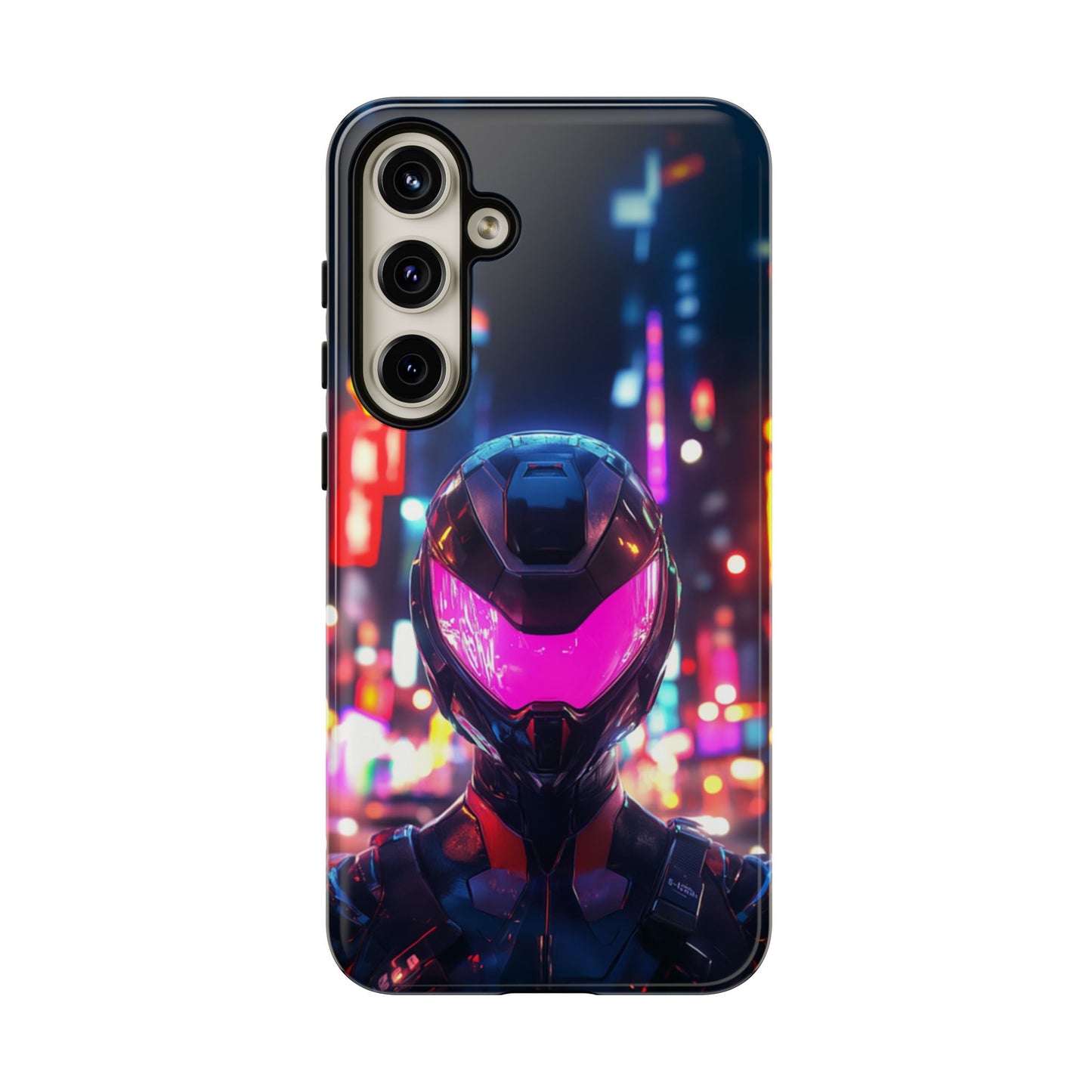 Neon Guardian Warrior – Tough Samsung Galaxy Case