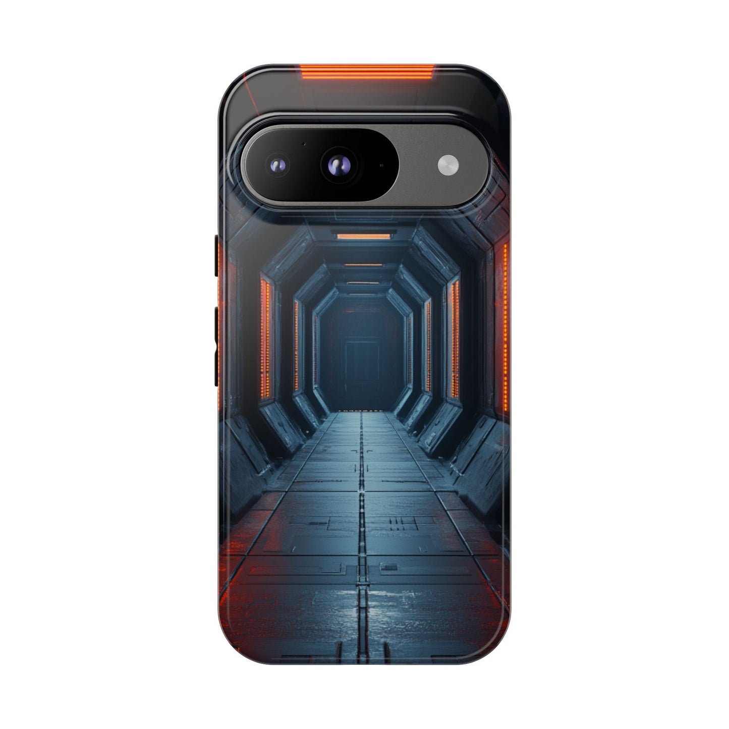 Red Alert Corridor – Tough Google Pixel Case