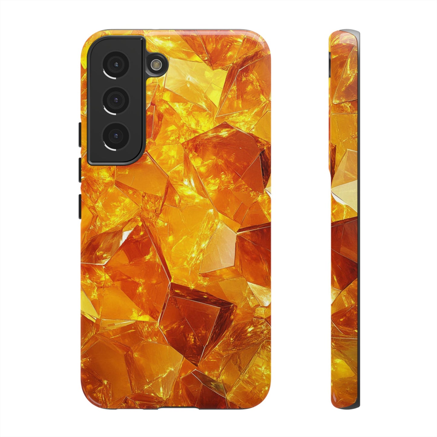 Amber Crystal Shards – Tough Samsung Galaxy Case