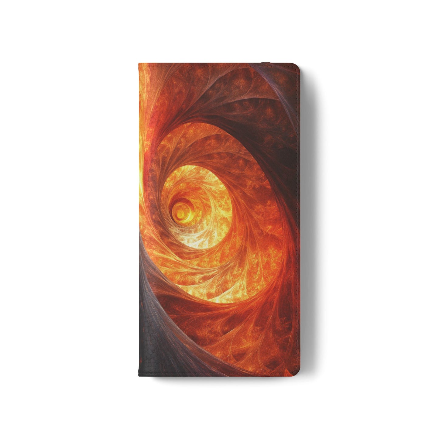Fire Spiral - Wallet Flip Case
