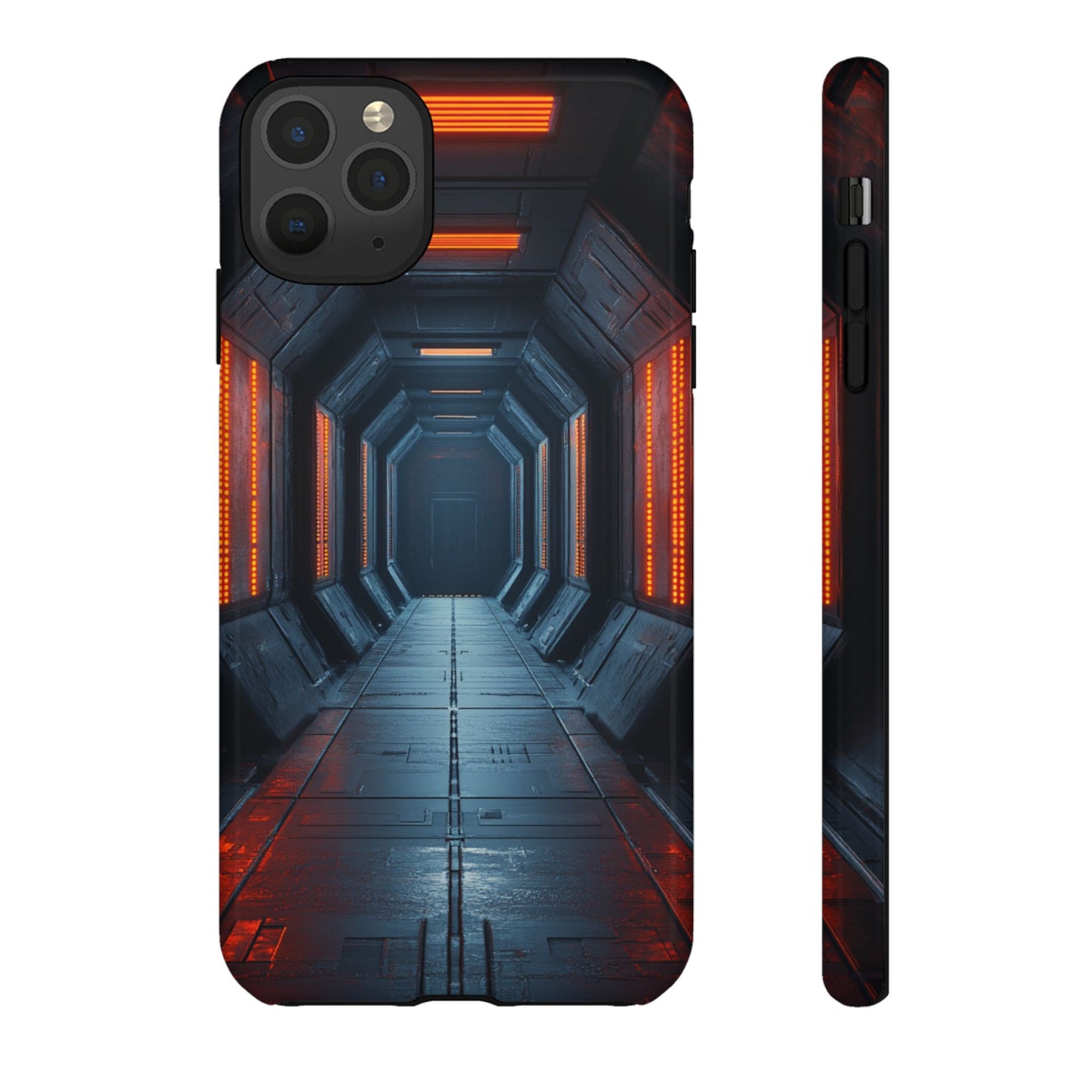 Red Alert Corridor – Tough iPhone Case