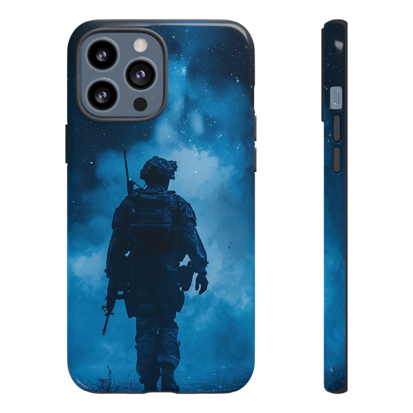 Midnight Sentinel Soldier – Tough iPhone Case