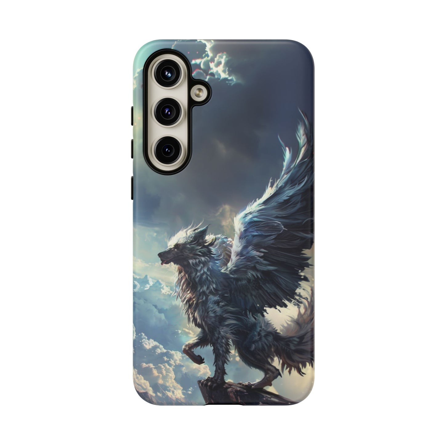 Winged Wolf Protector - iPhone, Google Pixel, Samsung Galaxy