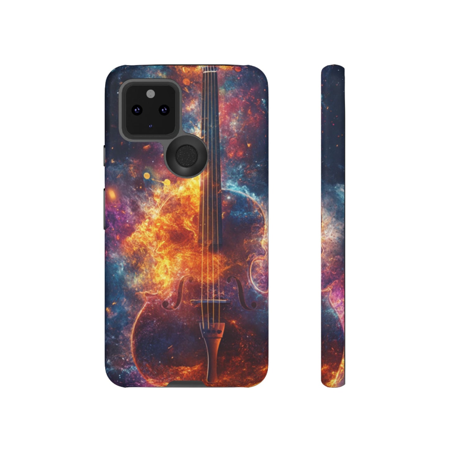 Fiery Violin Galaxy Phone Case – iPhone, Samsung, Google Pixel