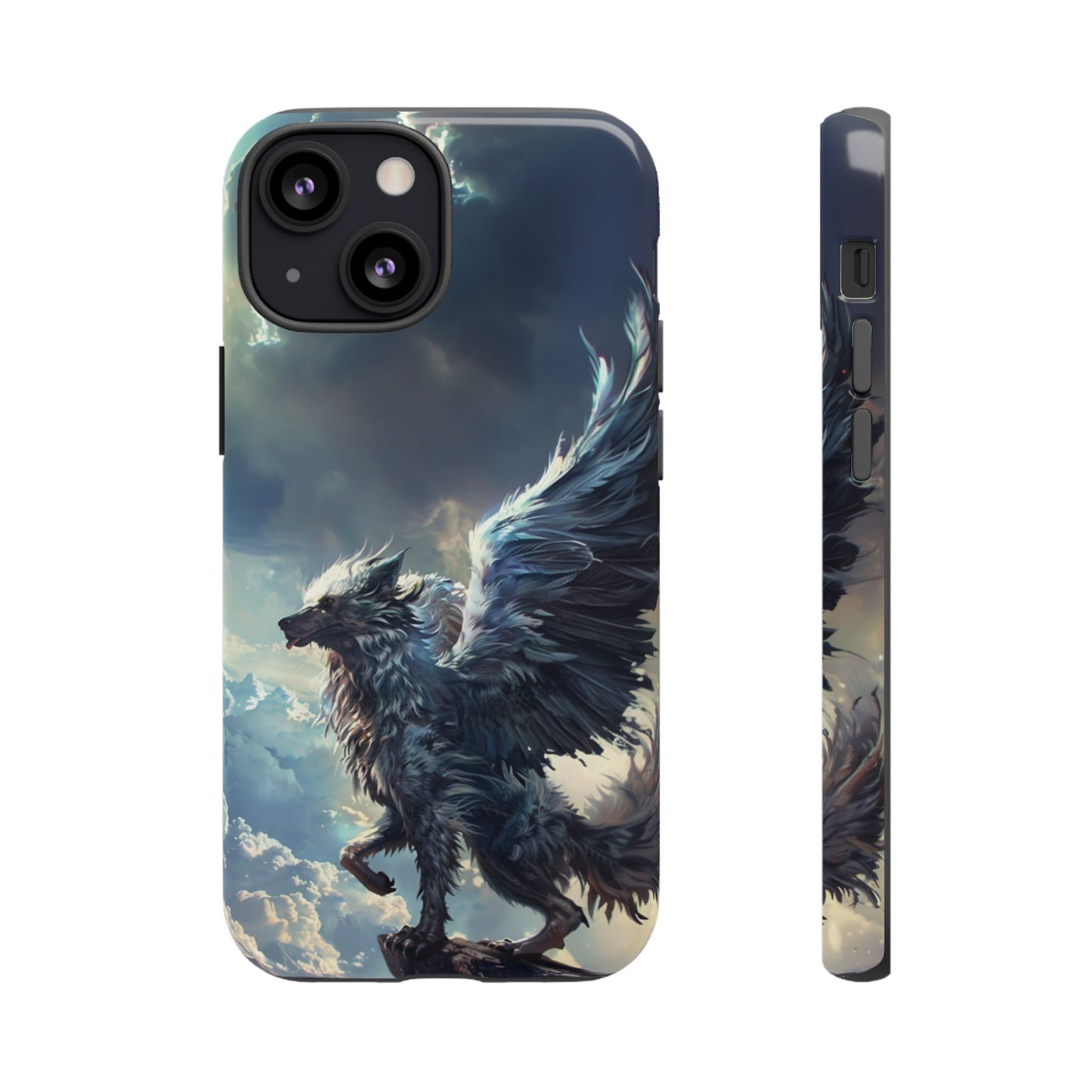 Winged Wolf Protector - iPhone, Google Pixel, Samsung Galaxy
