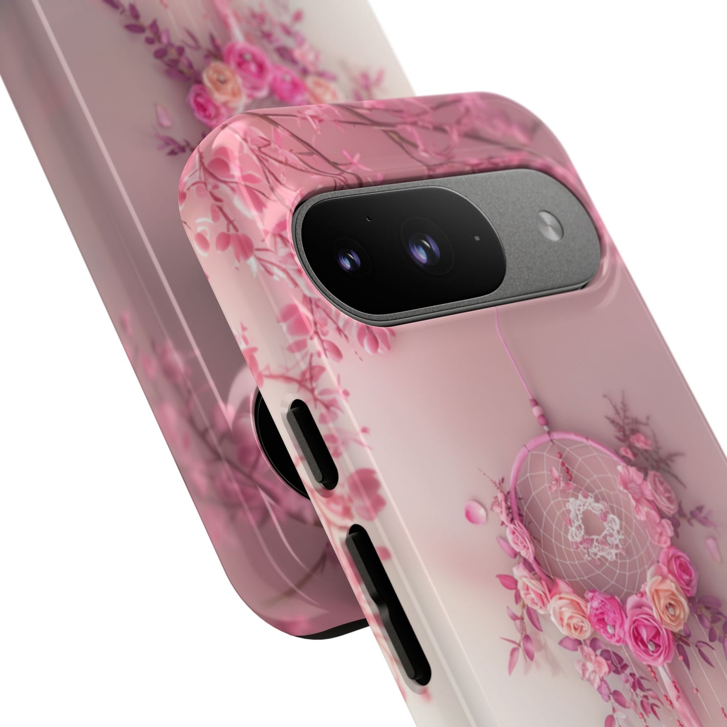Pink Rose Dreamcatcher - Tough Google Pixel Case