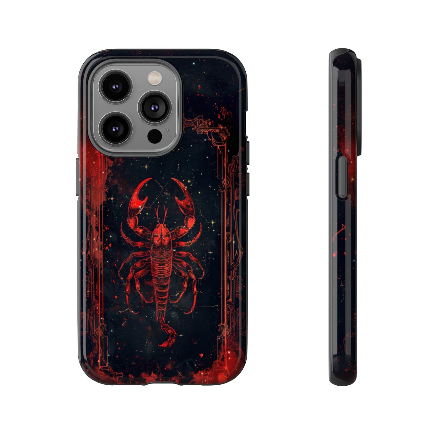 Scorpio Scarlet Nebula – Tough iPhone Case