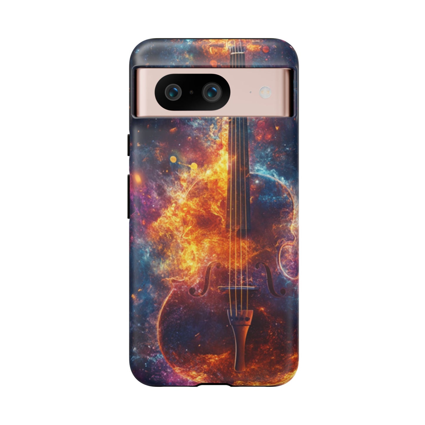Fiery Violin Galaxy Phone Case – iPhone, Samsung, Google Pixel