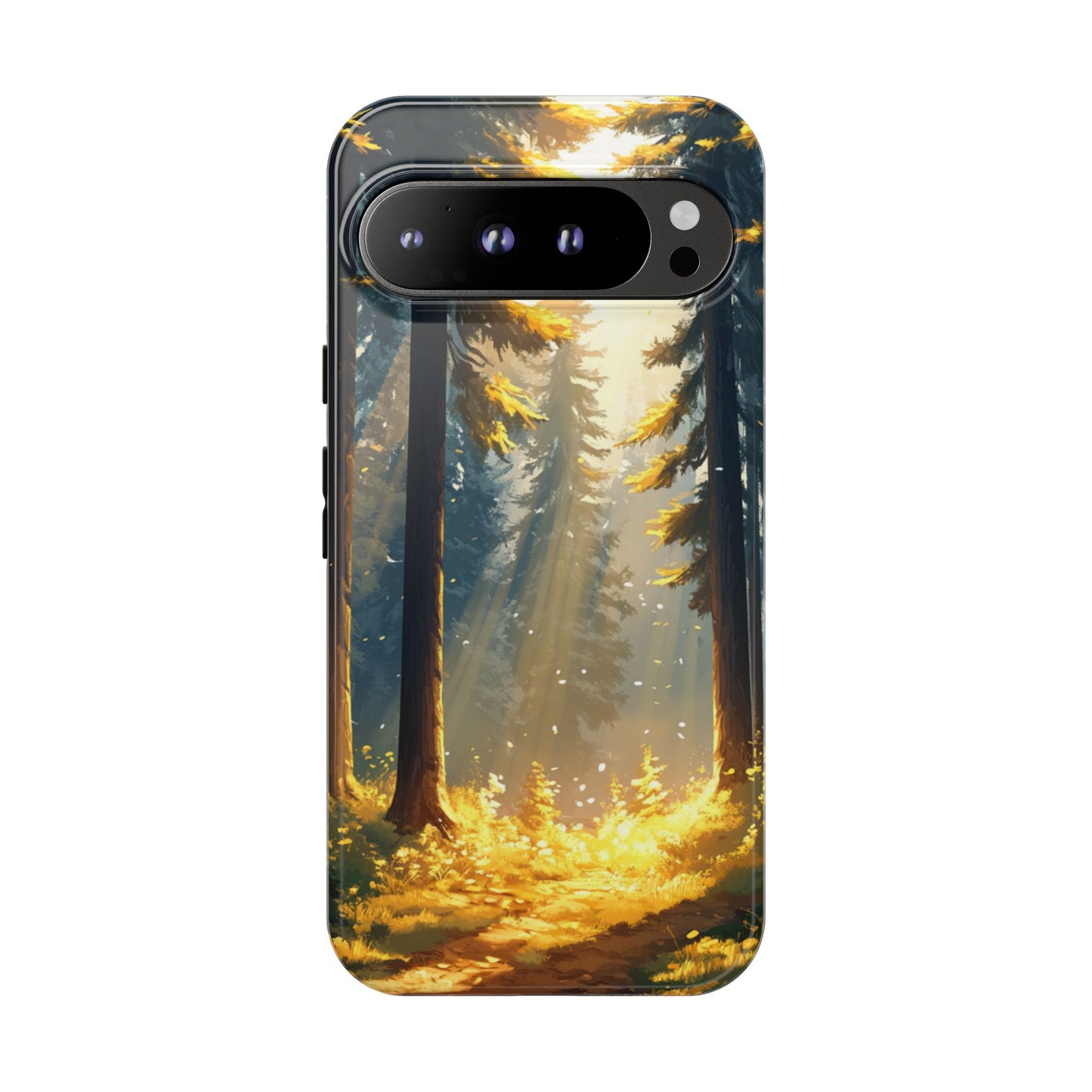 Golden Forest Path – Tough Google Pixel Case