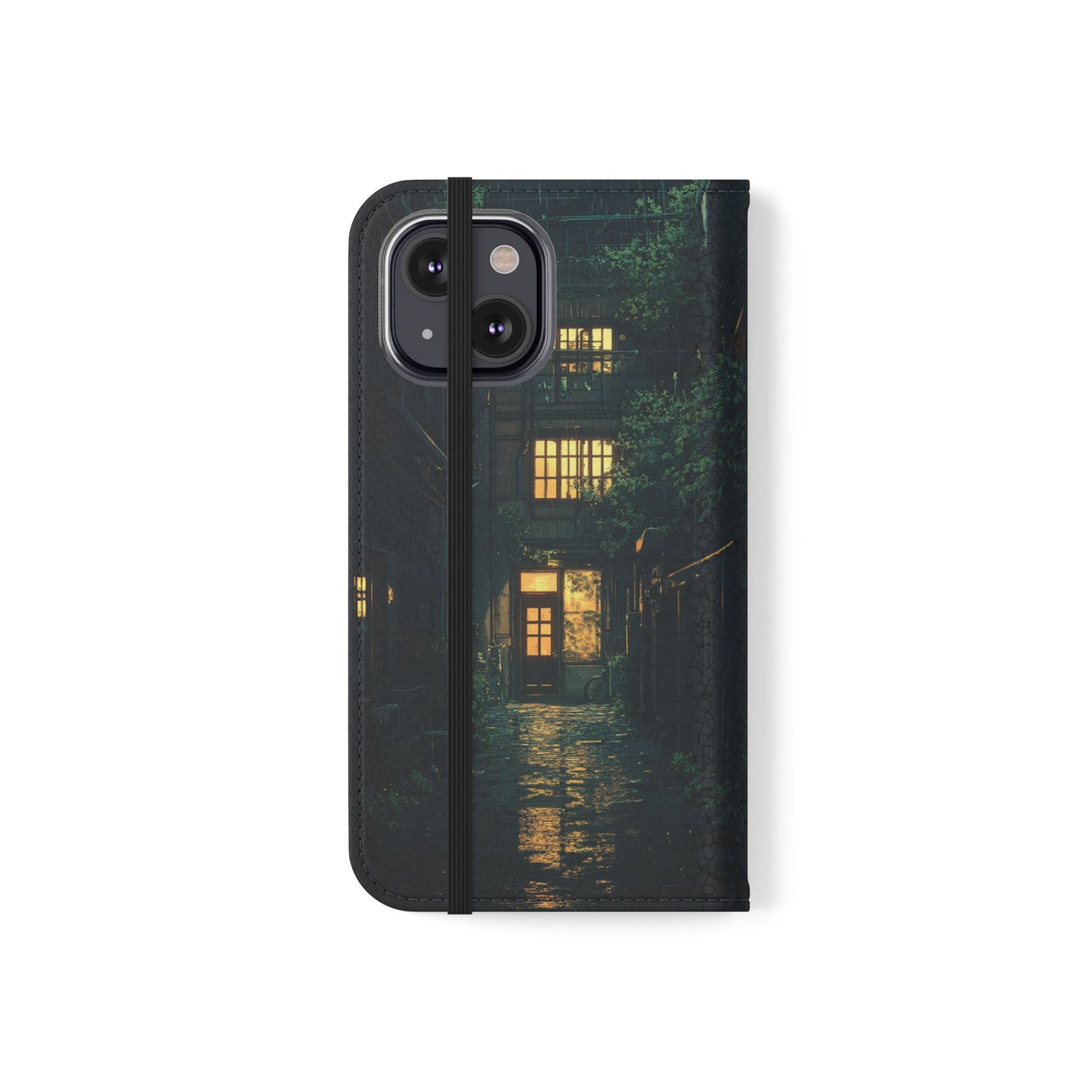 Rainy Alley - Wallet Flip Case
