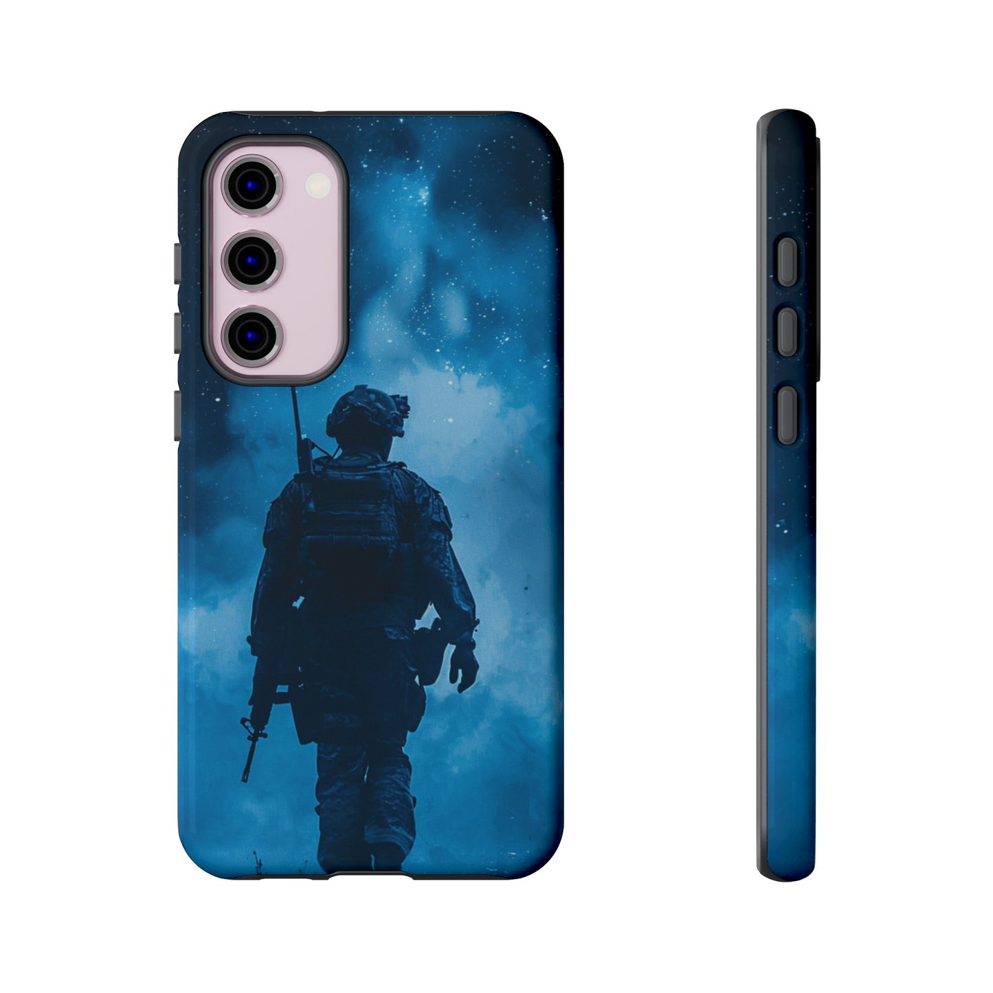 Midnight Sentinel Soldier – Tough Samsung Galaxy Case