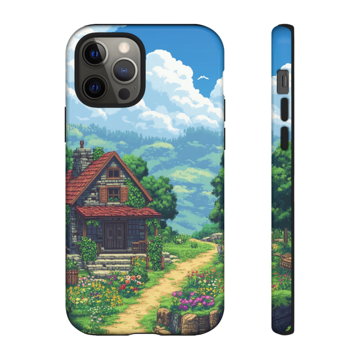 Retro Cottage Escape – Tough iPhone Case
