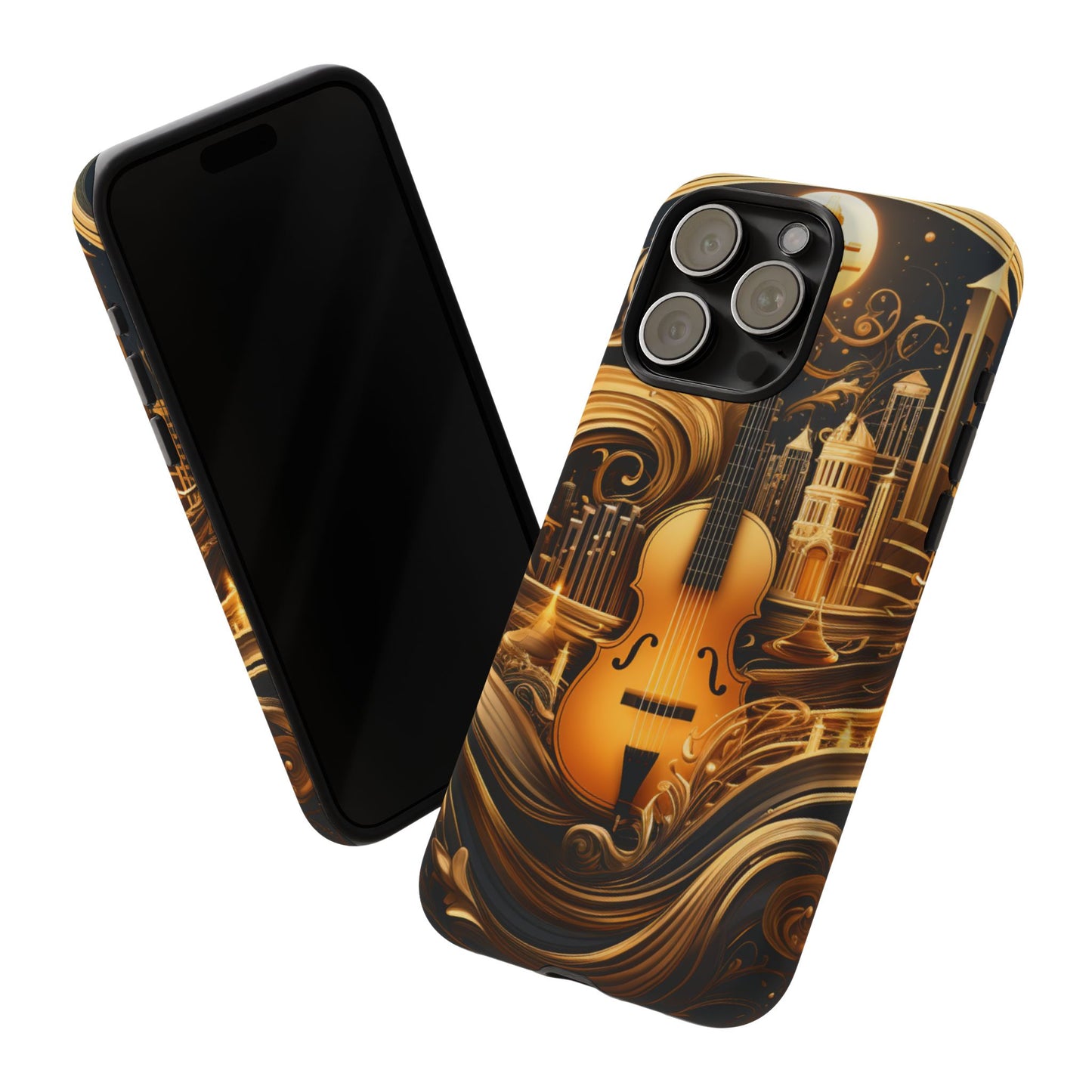 Golden Symphony Phone Case – iPhone, Samsung, Google Pixel