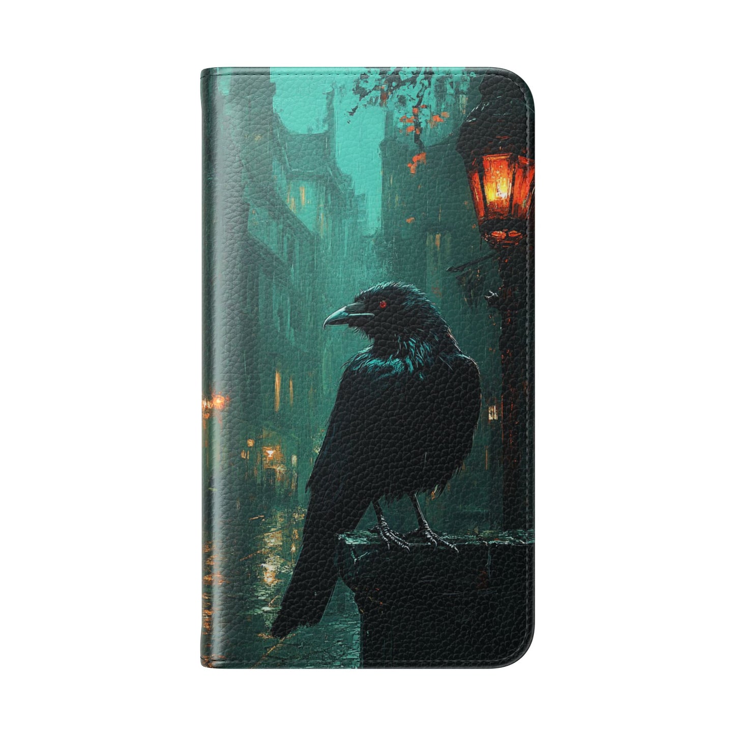 Victorian Raven - Wallet Flip Case