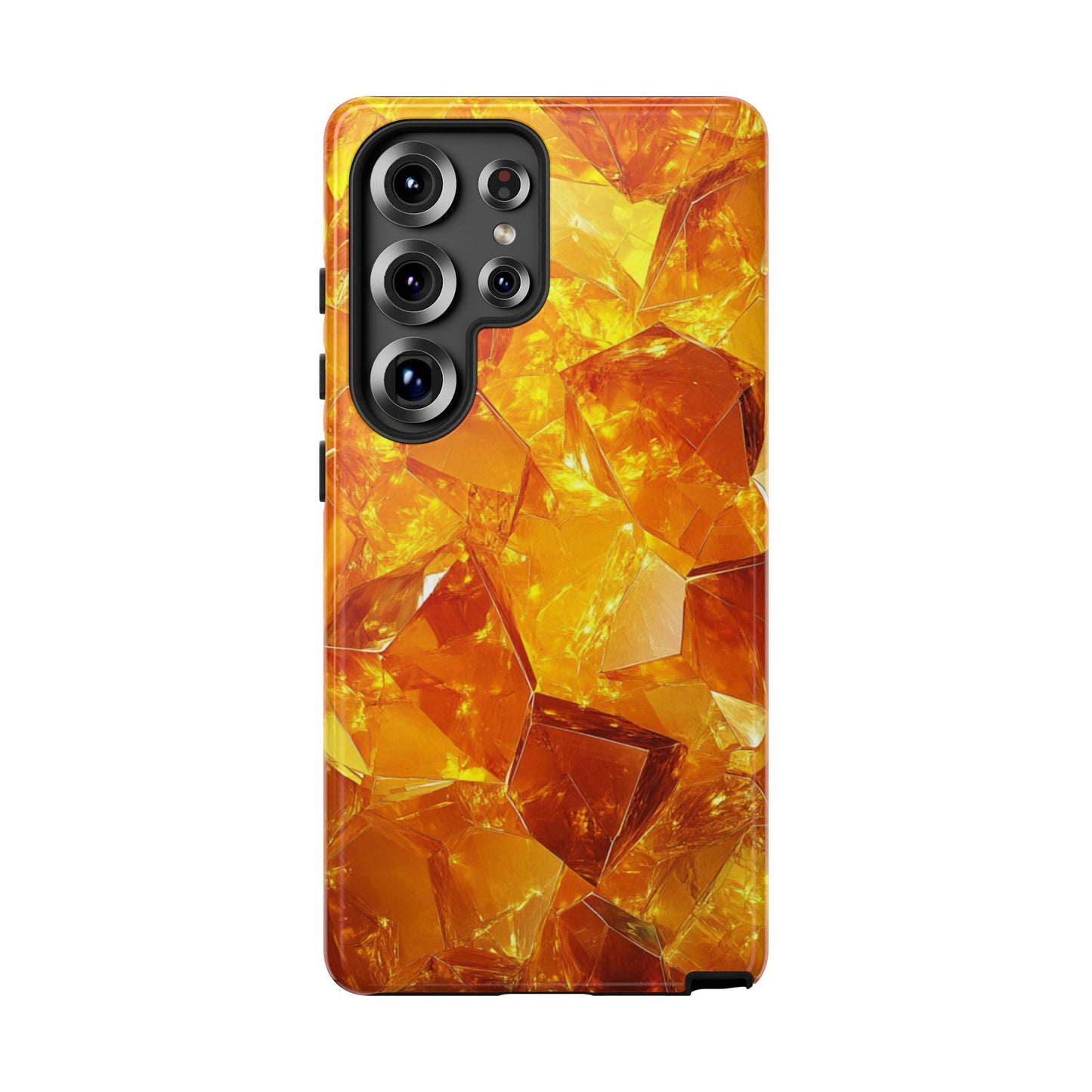 Amber Crystal Shards – Tough Samsung Galaxy Case