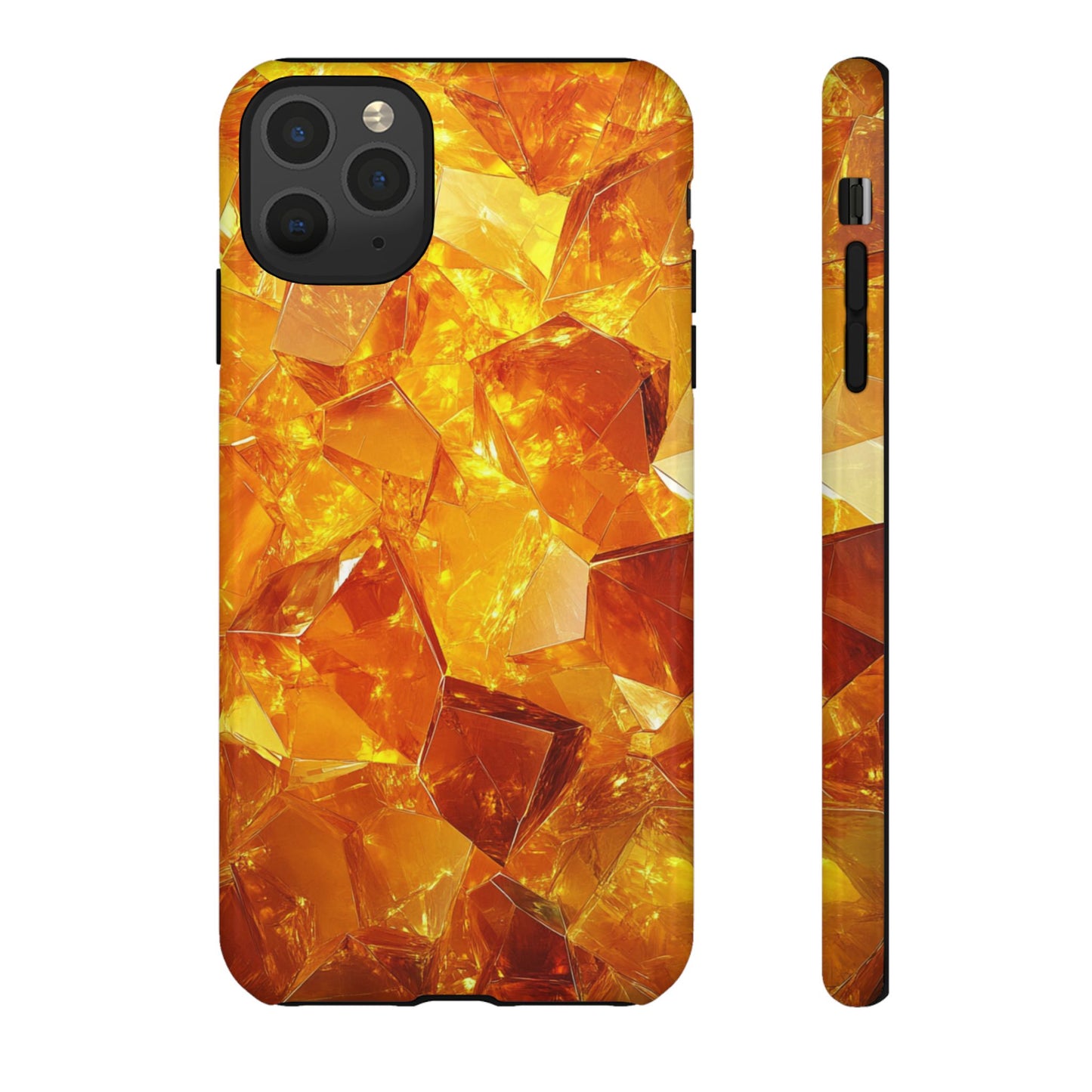 Amber Crystal Shards – Tough iPhone Case