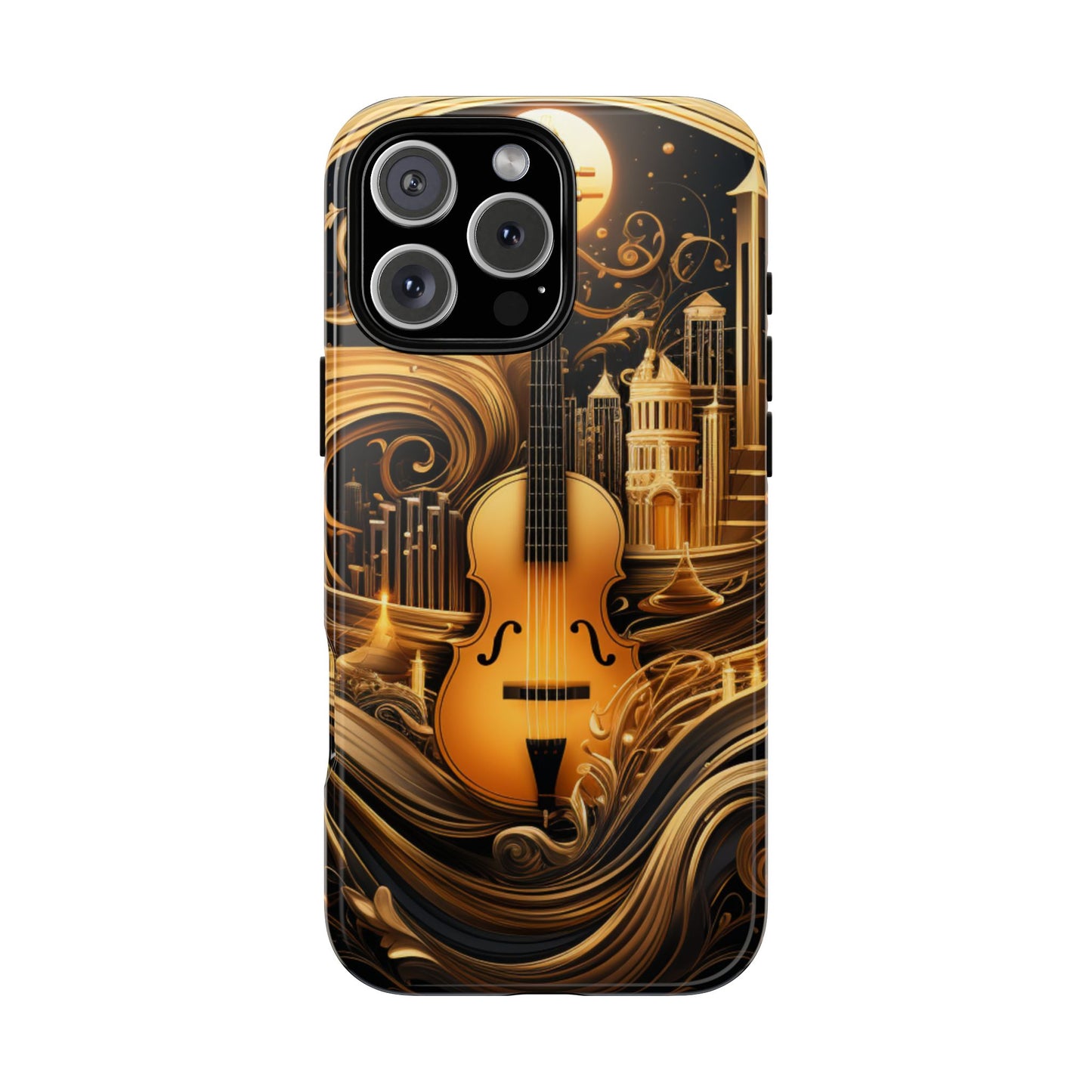 Golden Symphony Phone Case – iPhone, Samsung, Google Pixel