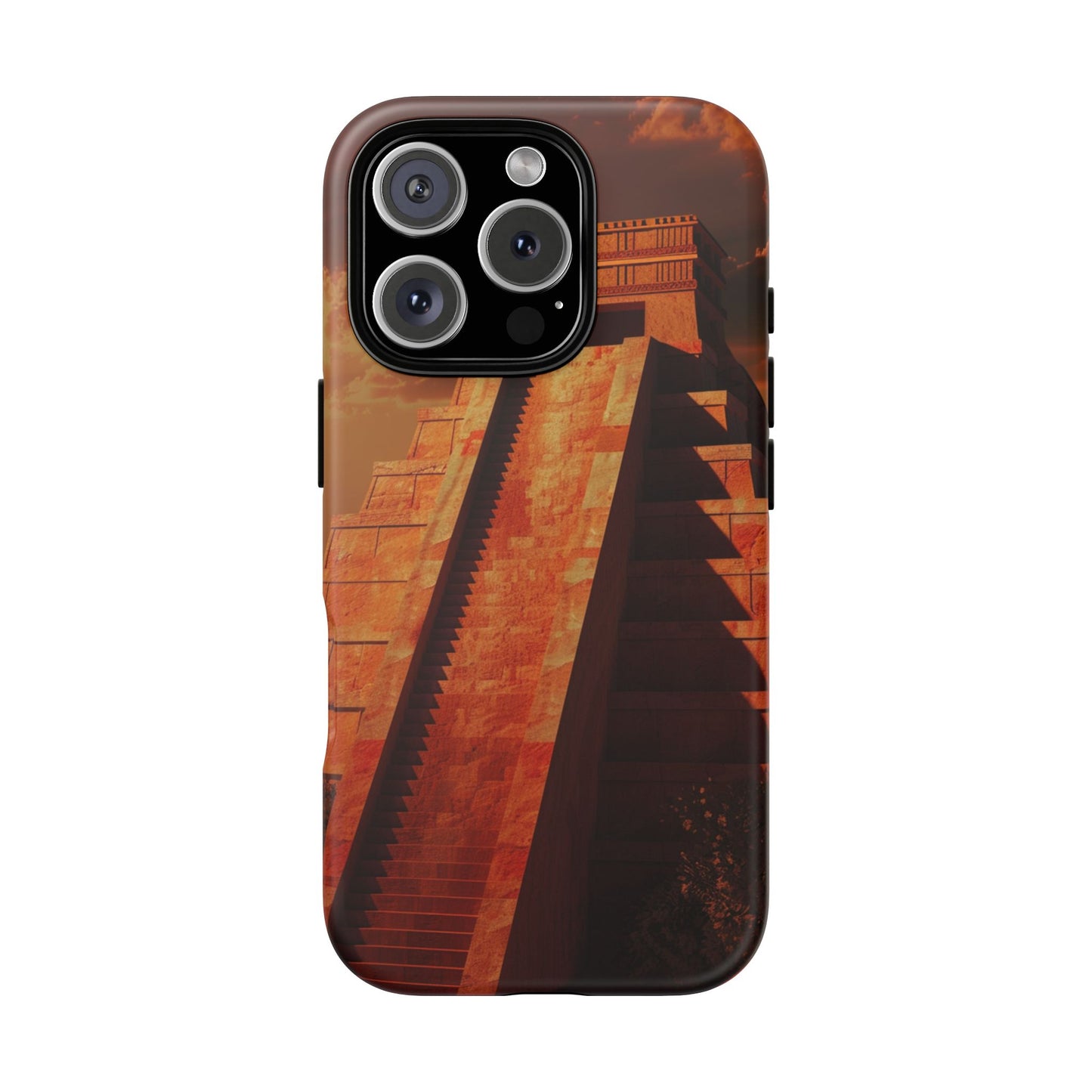 Mayan Pyramid Twilight Phone Case – iPhone, Google Pixel, Samsung Galaxy