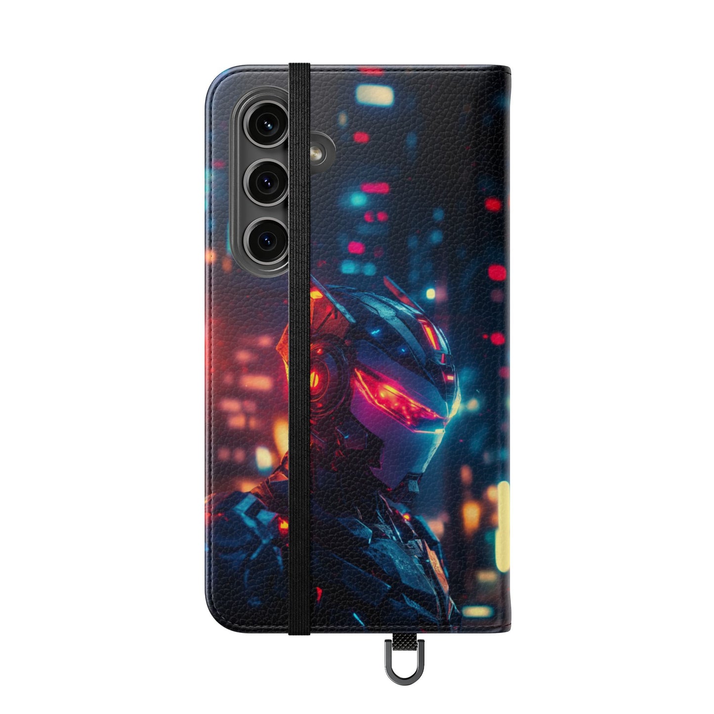 Neon Cyborg - Wallet Flip Case