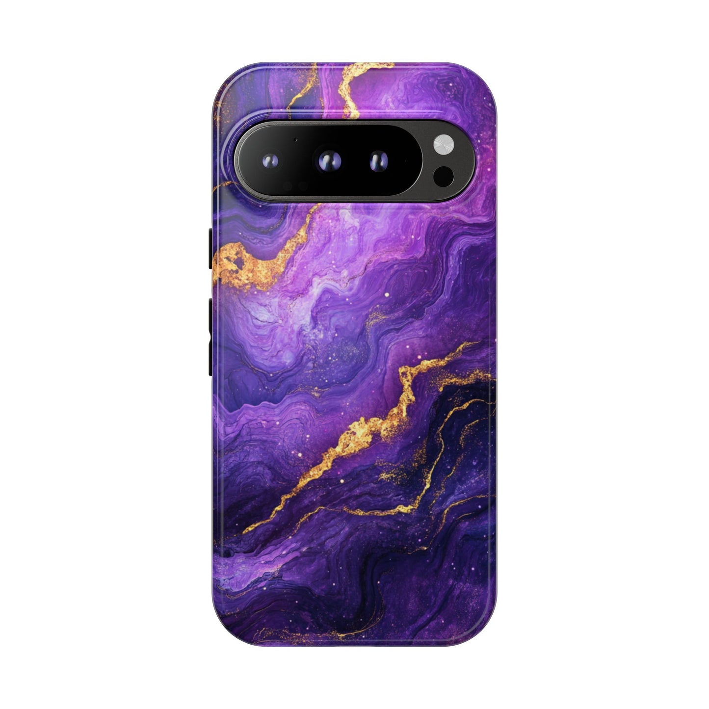 Amethyst Gold Marble – Tough Google Pixel Case