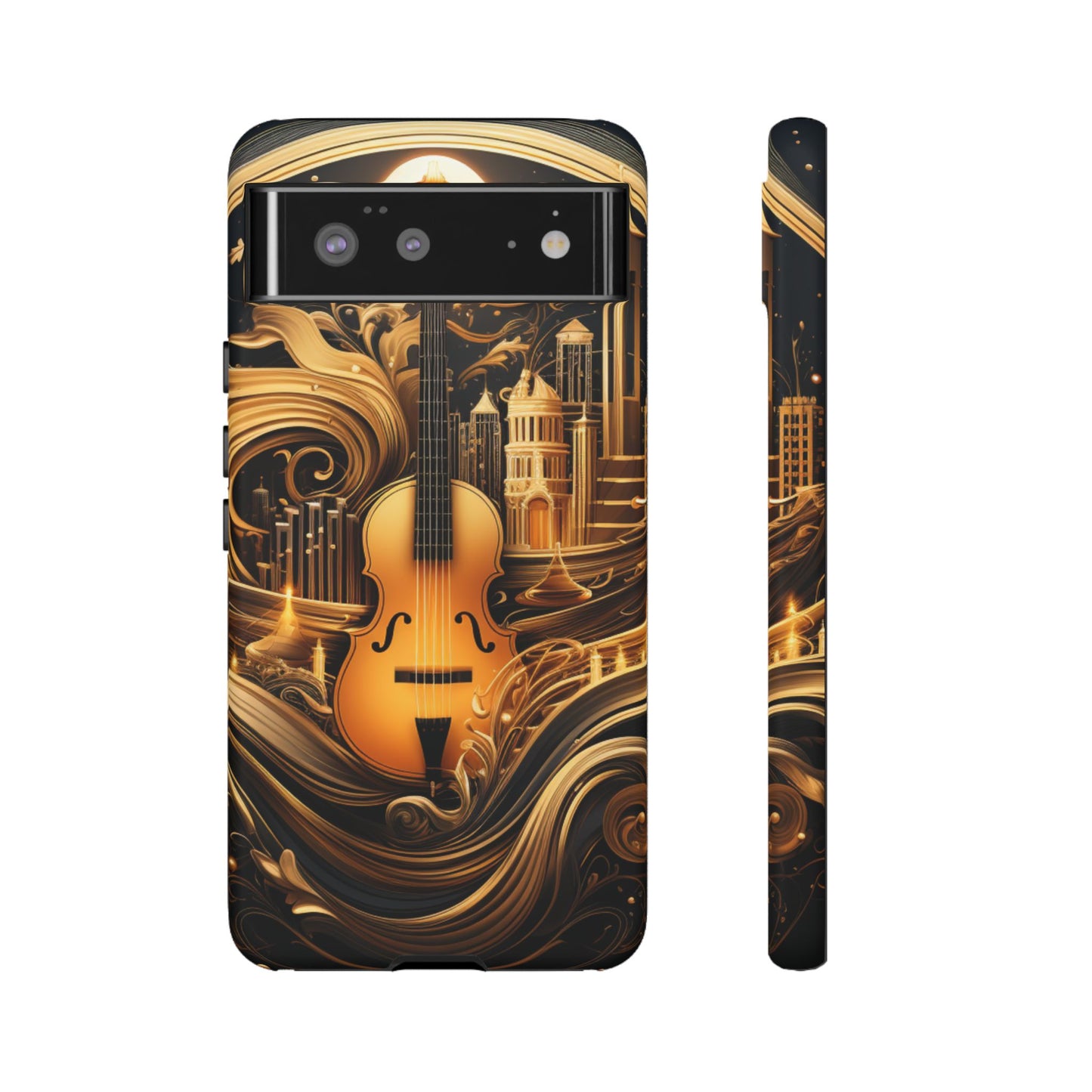 Golden Symphony Phone Case – iPhone, Samsung, Google Pixel