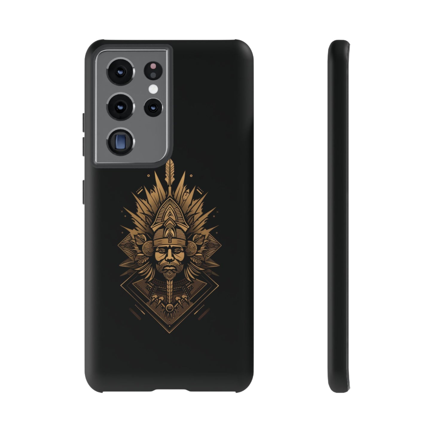 Golden Warrior Guardian - iPhone, Google Pixel, Samsung Galaxy