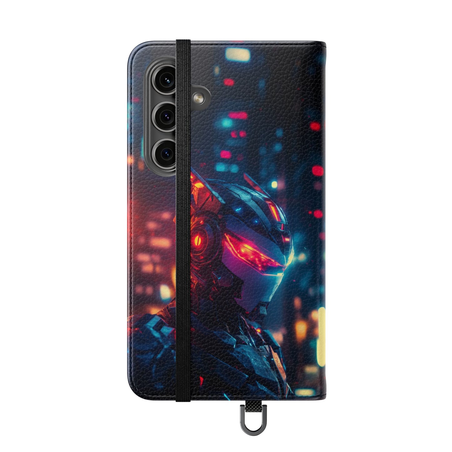 Neon Cyborg - Wallet Flip Case