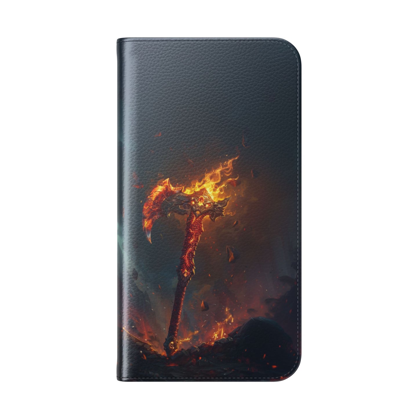 Dragon Fire Axe - Wallet Flip Case