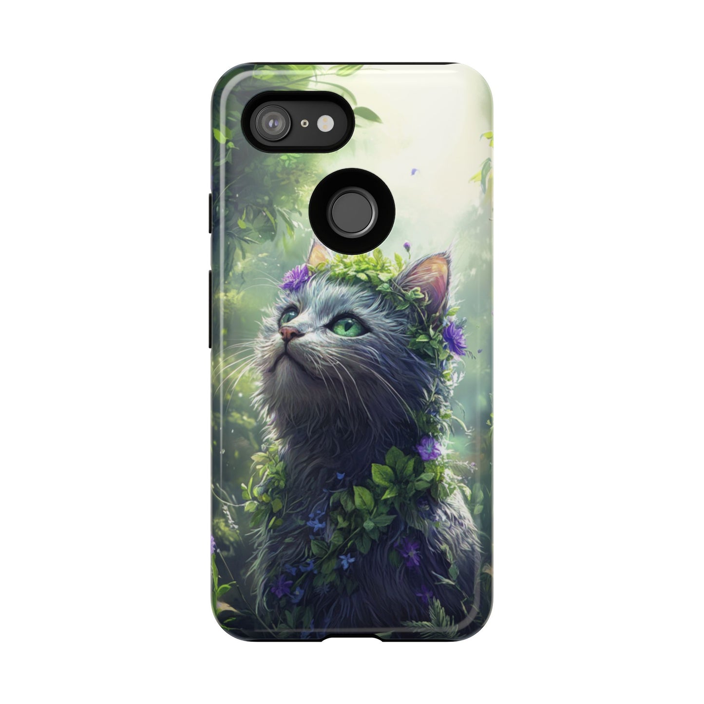 Forest Spirit Cat - Tough Google Pixel Case