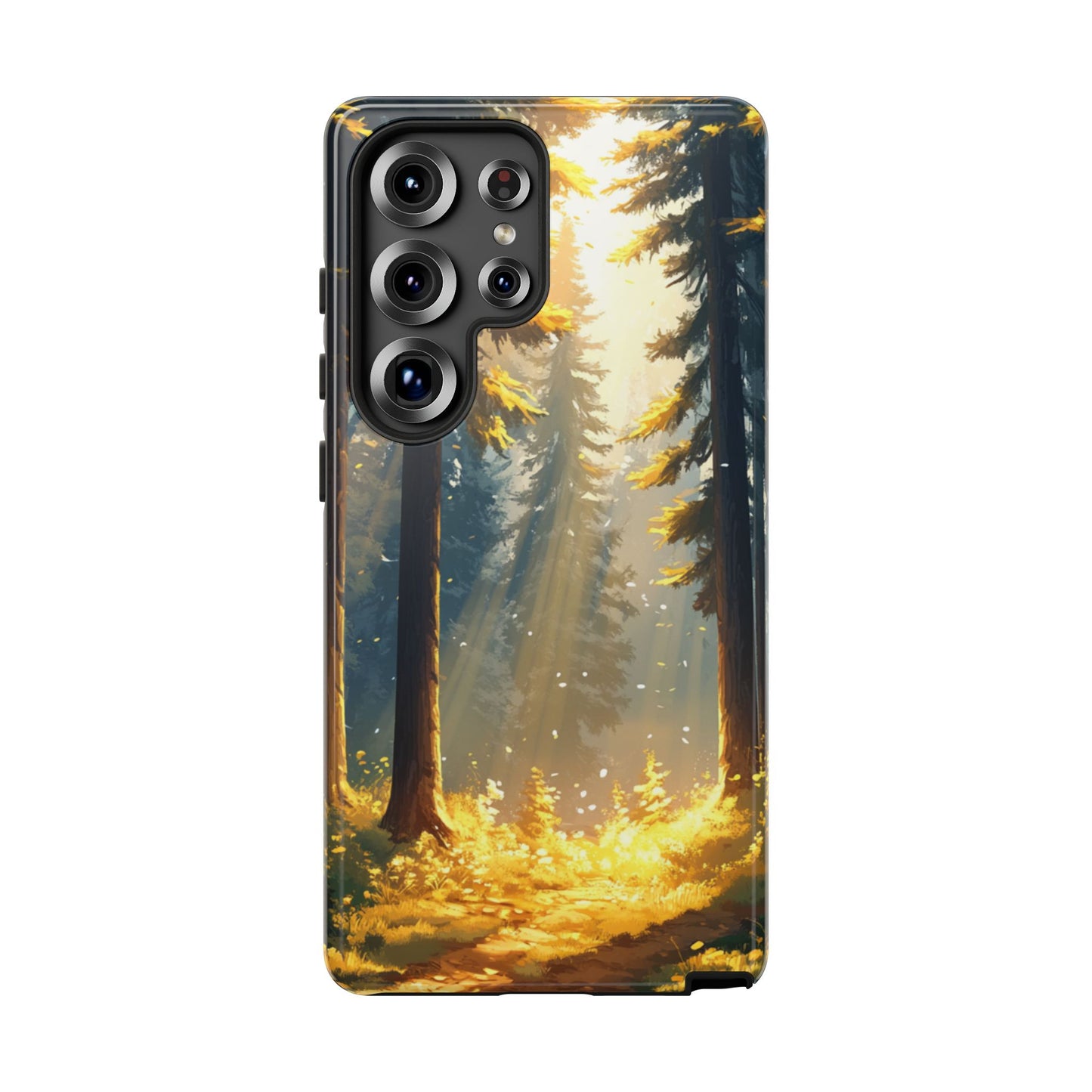 Golden Forest Path – Tough Samsung Galaxy Case