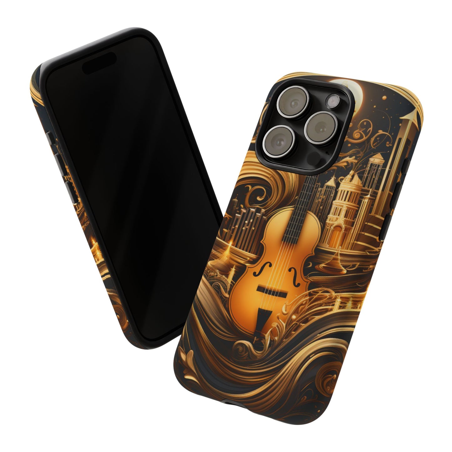 Golden Symphony Phone Case – iPhone, Samsung, Google Pixel