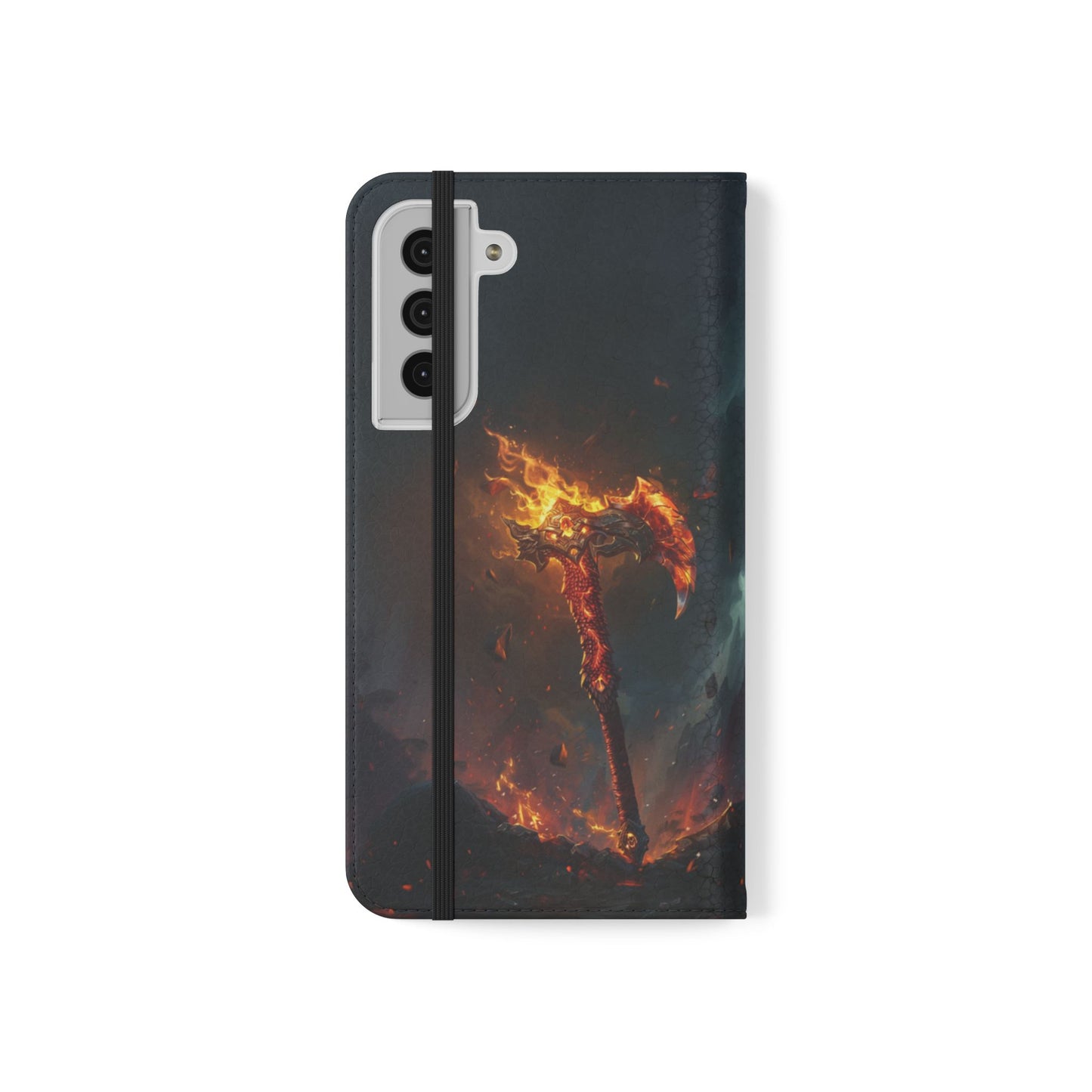 Dragon Fire Axe - Wallet Flip Case