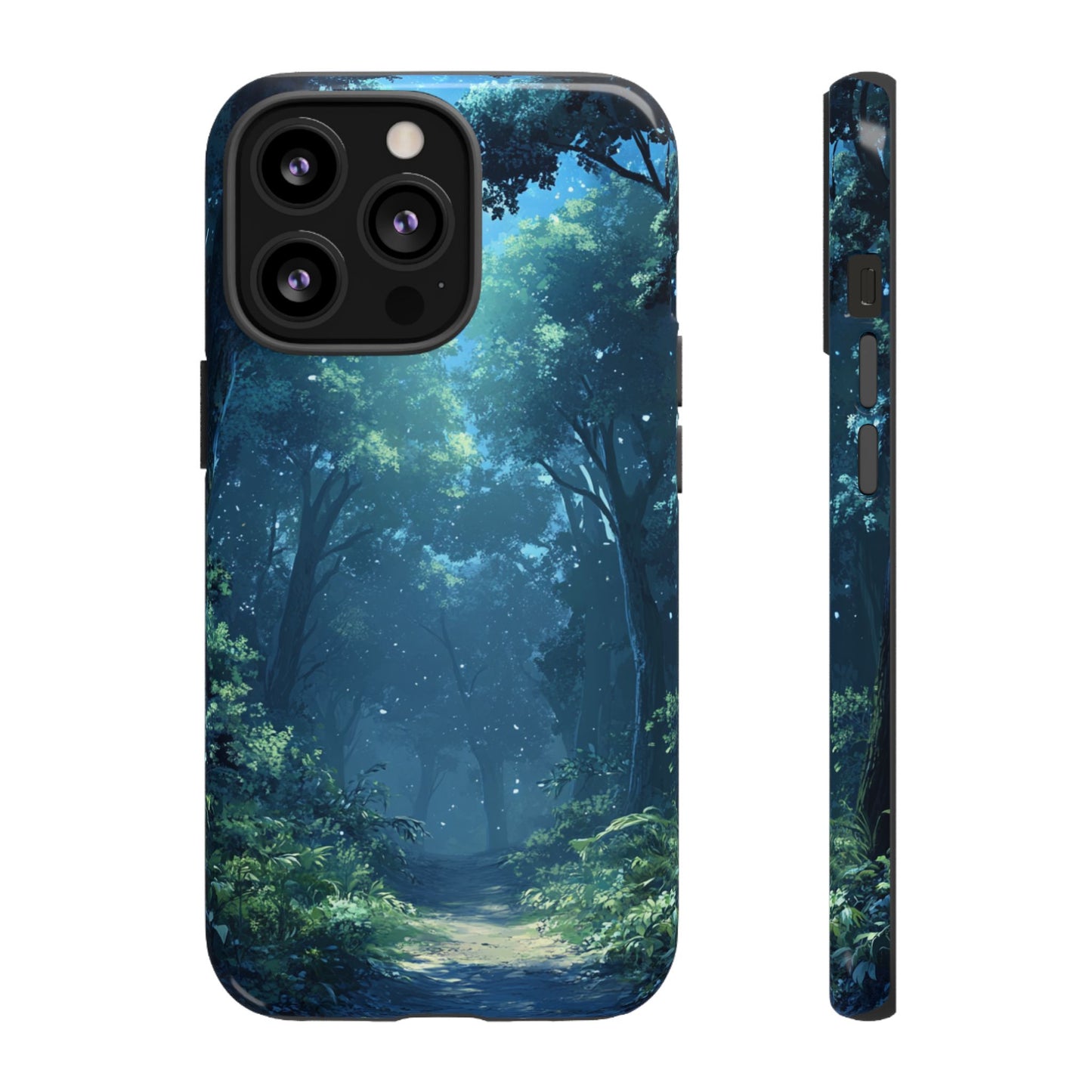 Mystical Forest Path - Tough iPhone Case