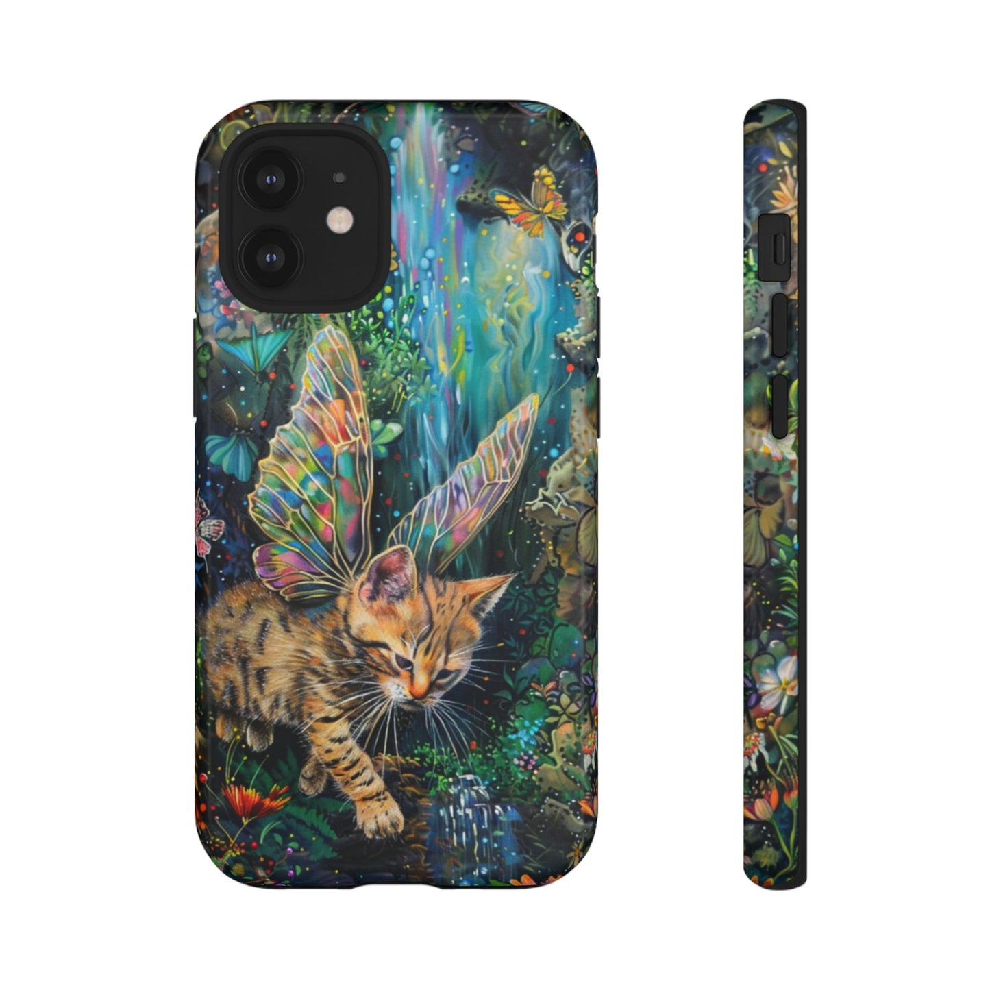 Fairy Garden Cat Phone Case – iPhone, Google Pixel, Samsung Galaxy