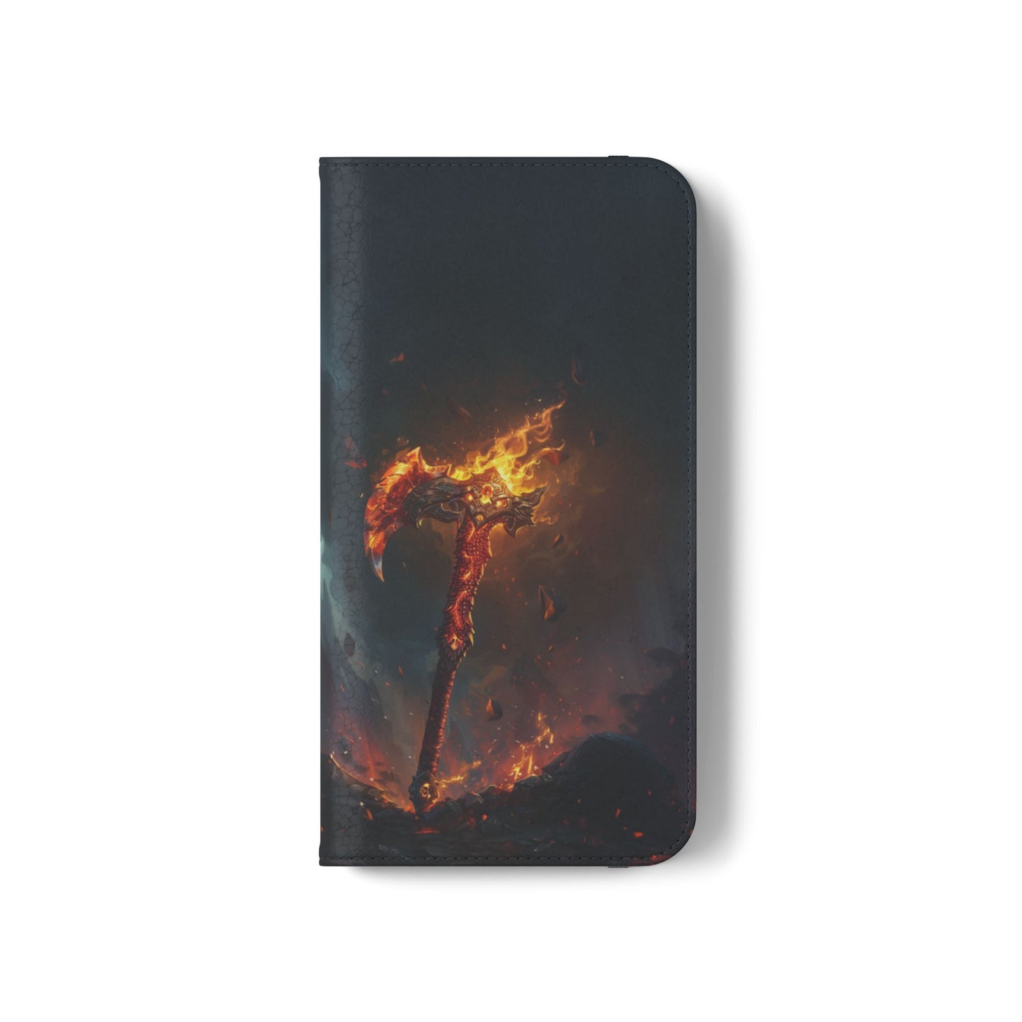 Dragon Fire Axe - Wallet Flip Case