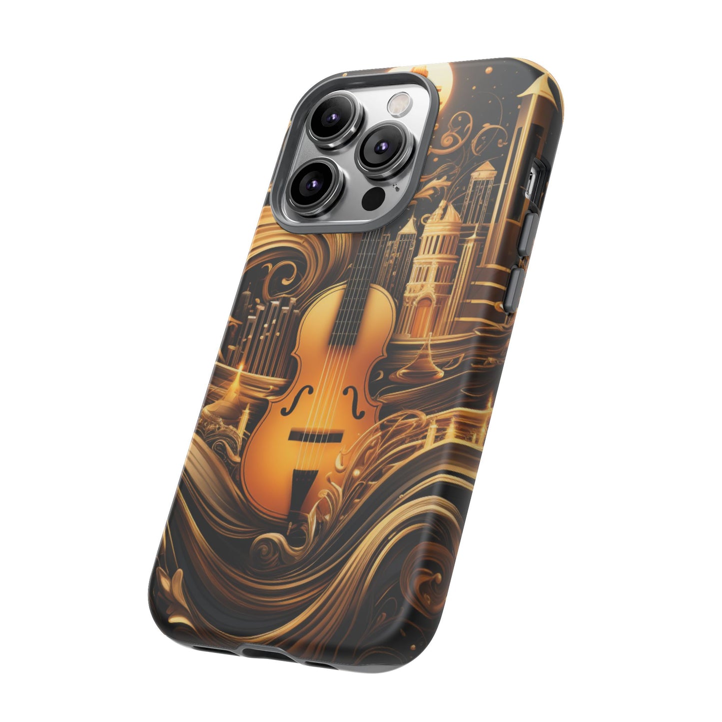 Golden Symphony Phone Case – iPhone, Samsung, Google Pixel