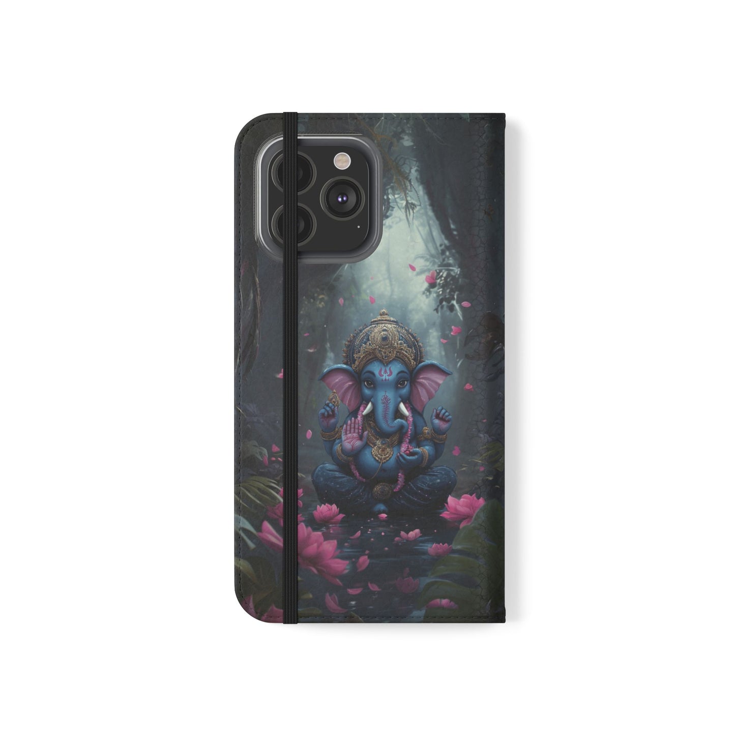 Ganesha Lotus - Wallet Flip Case