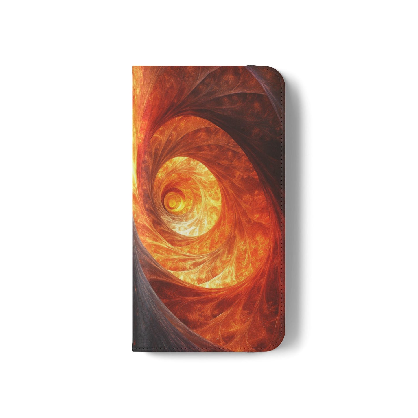 Fire Spiral - Wallet Flip Case