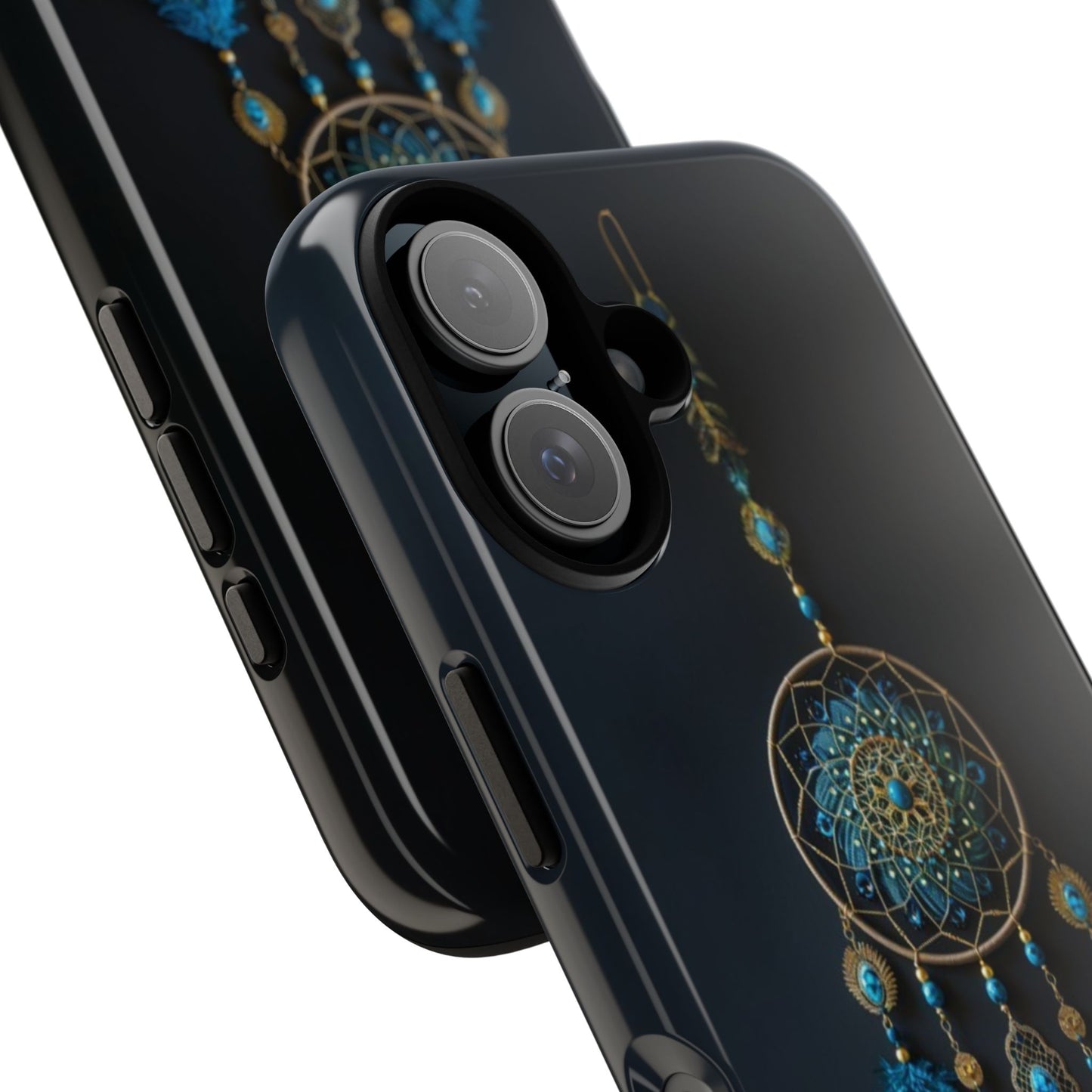 Peacock Feather Dreamcatcher - Tough iPhone Case
