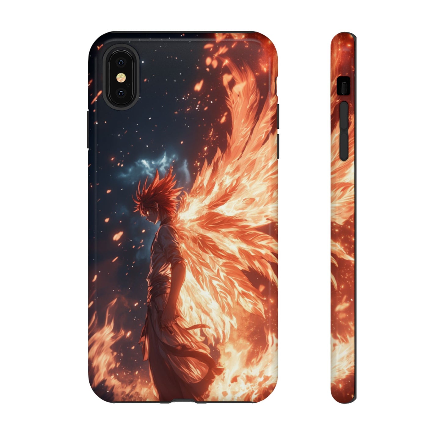 Flaming Guardian Phone Case – iPhone, Samsung, Google Pixel
