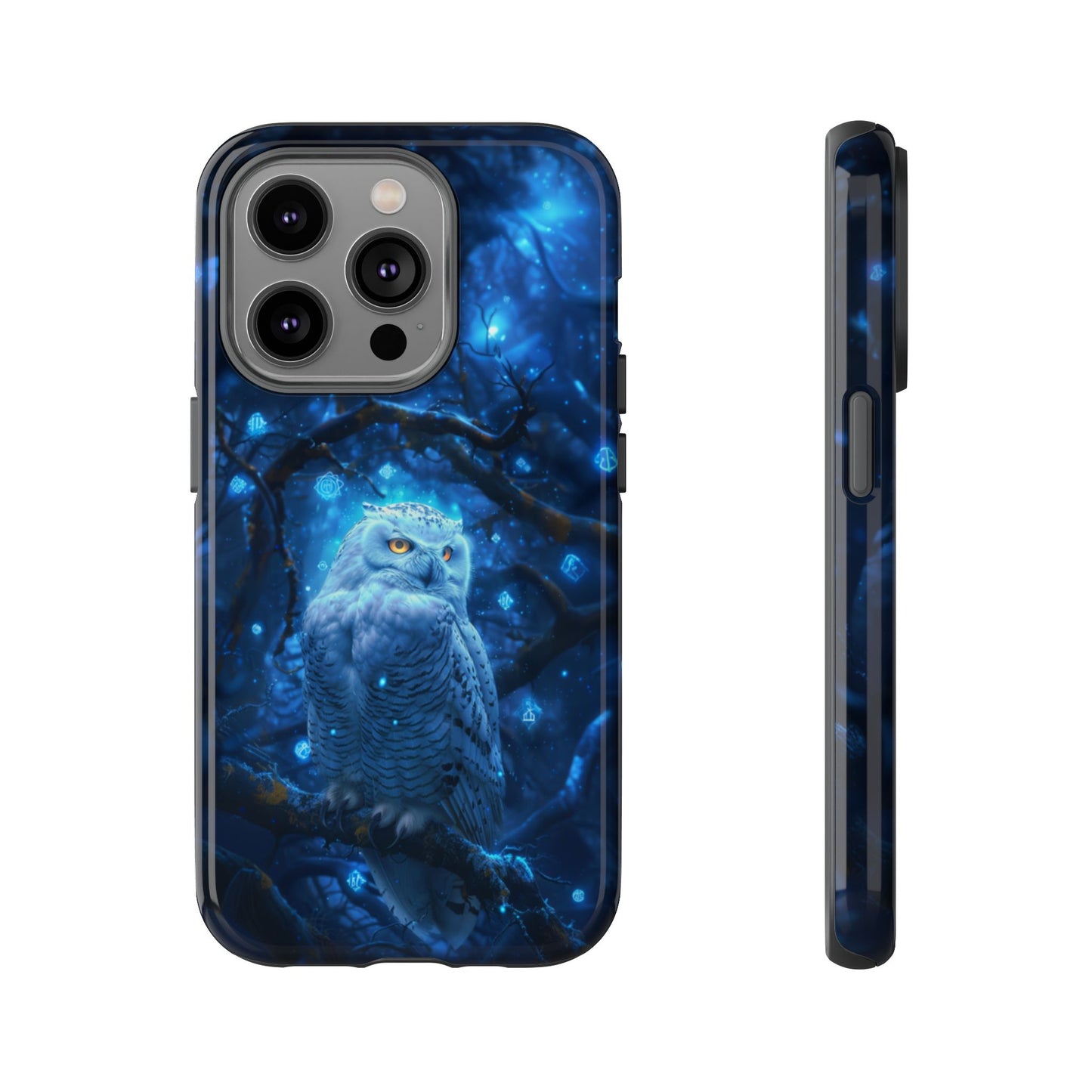 Luminous Rune Owl – Tough iPhone Case
