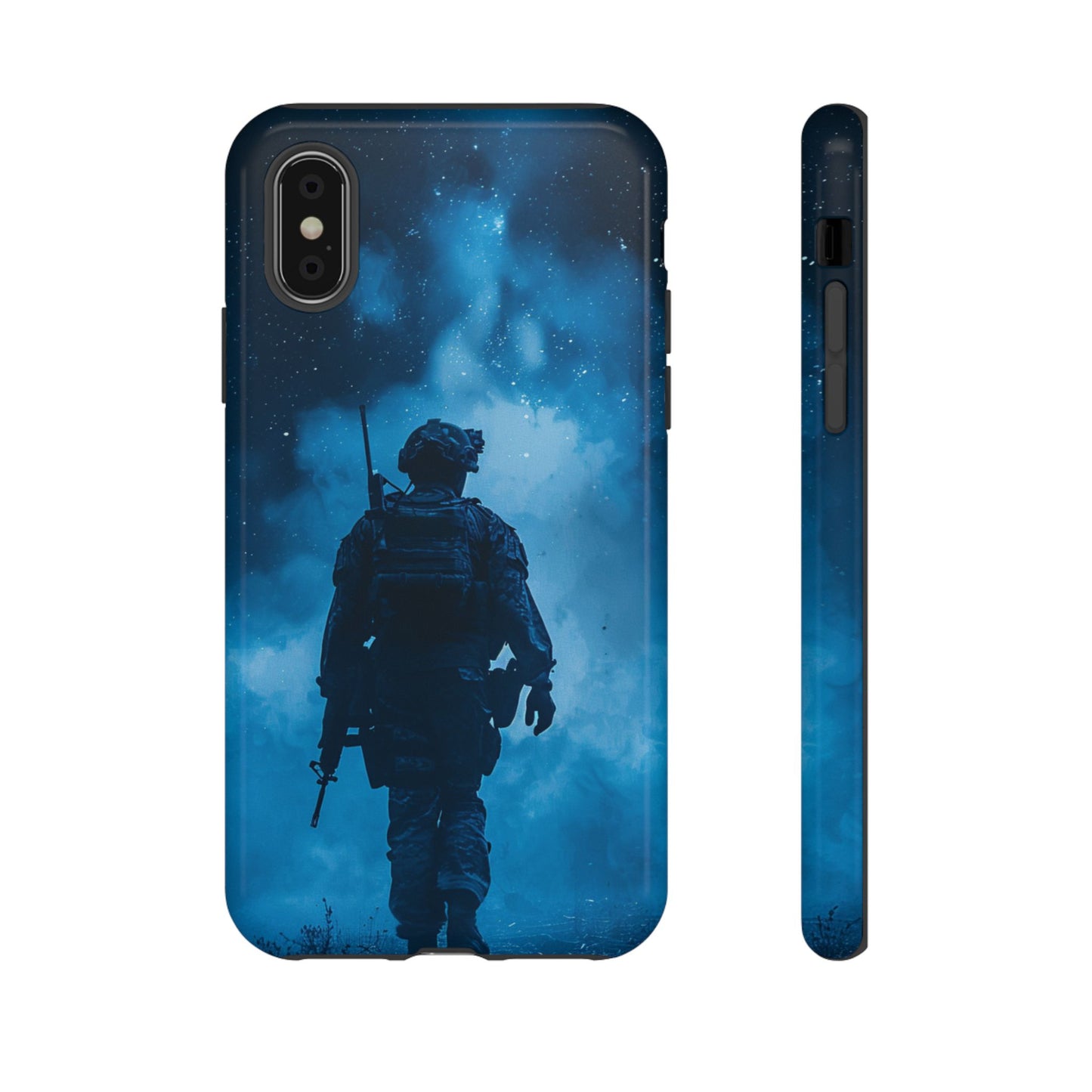 Midnight Sentinel Soldier – Tough iPhone Case