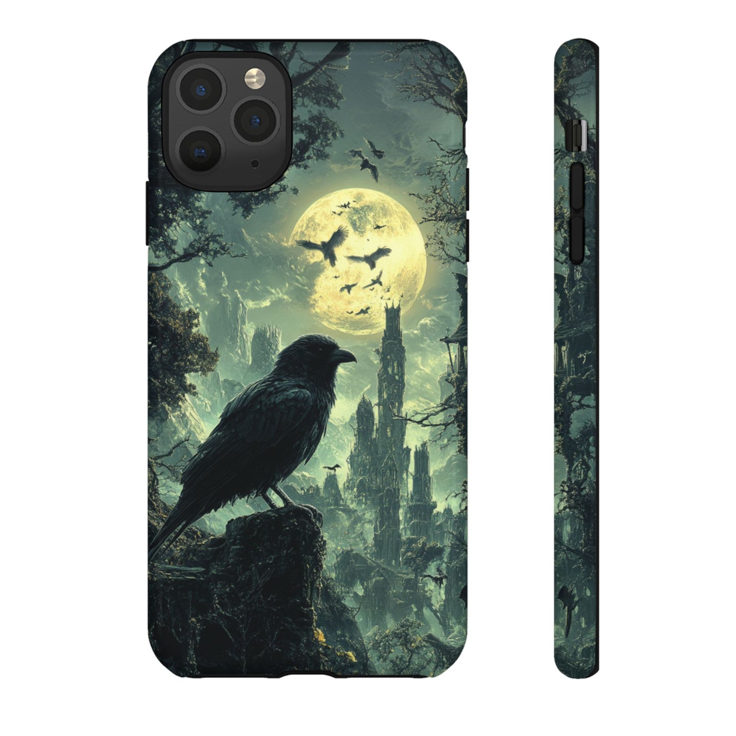 Raven Moon - Tough iPhone Case