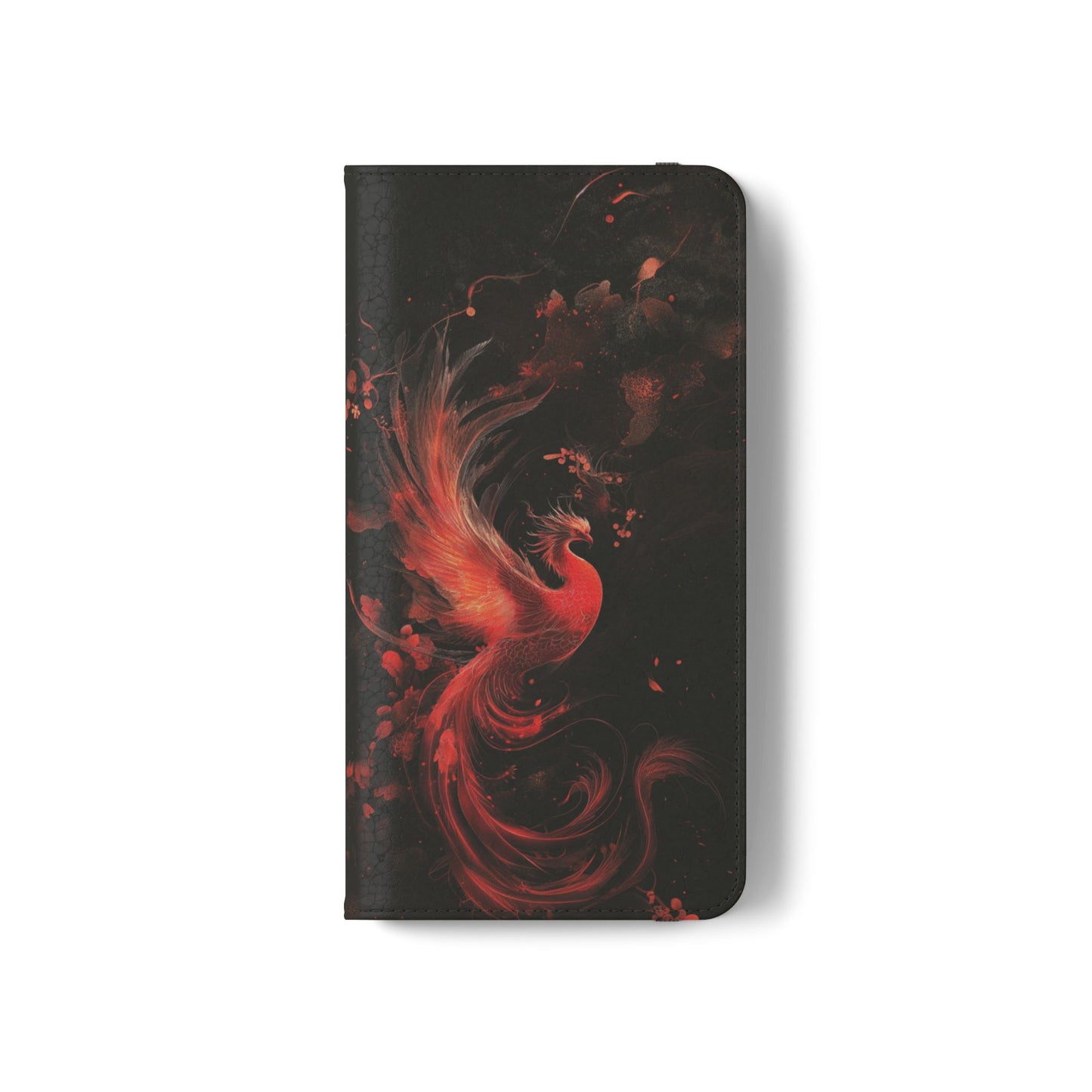 Crimson Phoenix - Wallet Flip Case