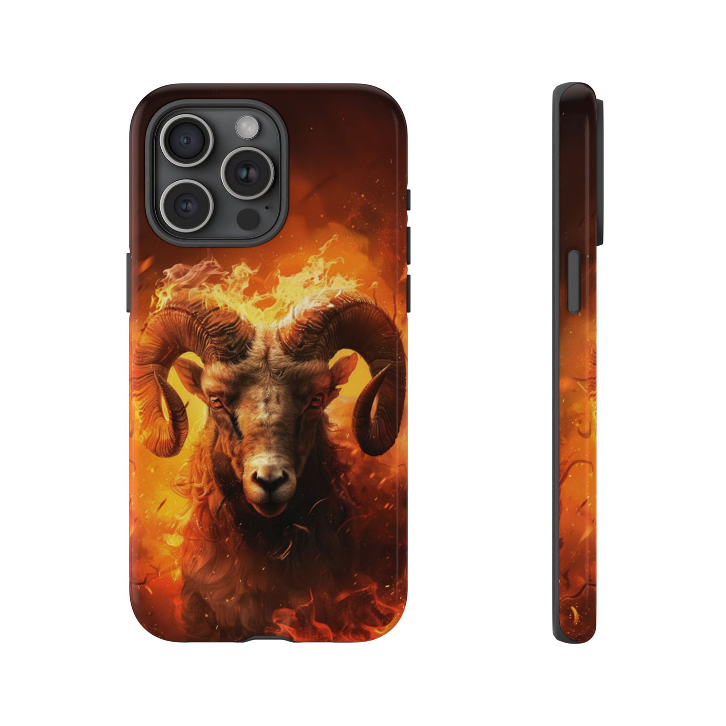 Aries Fire Ram - Tough iPhone Case