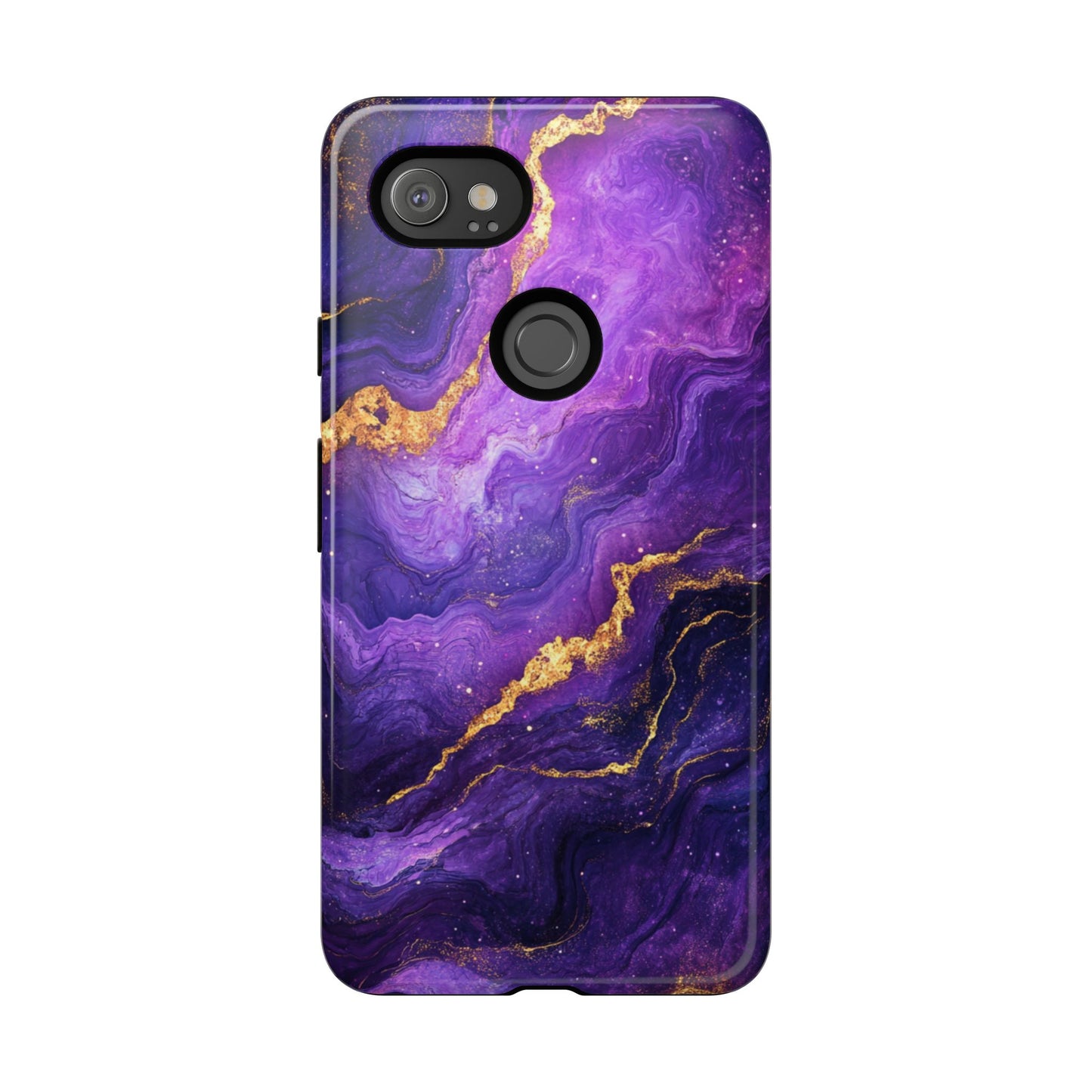 Amethyst Gold Marble – Tough Google Pixel Case