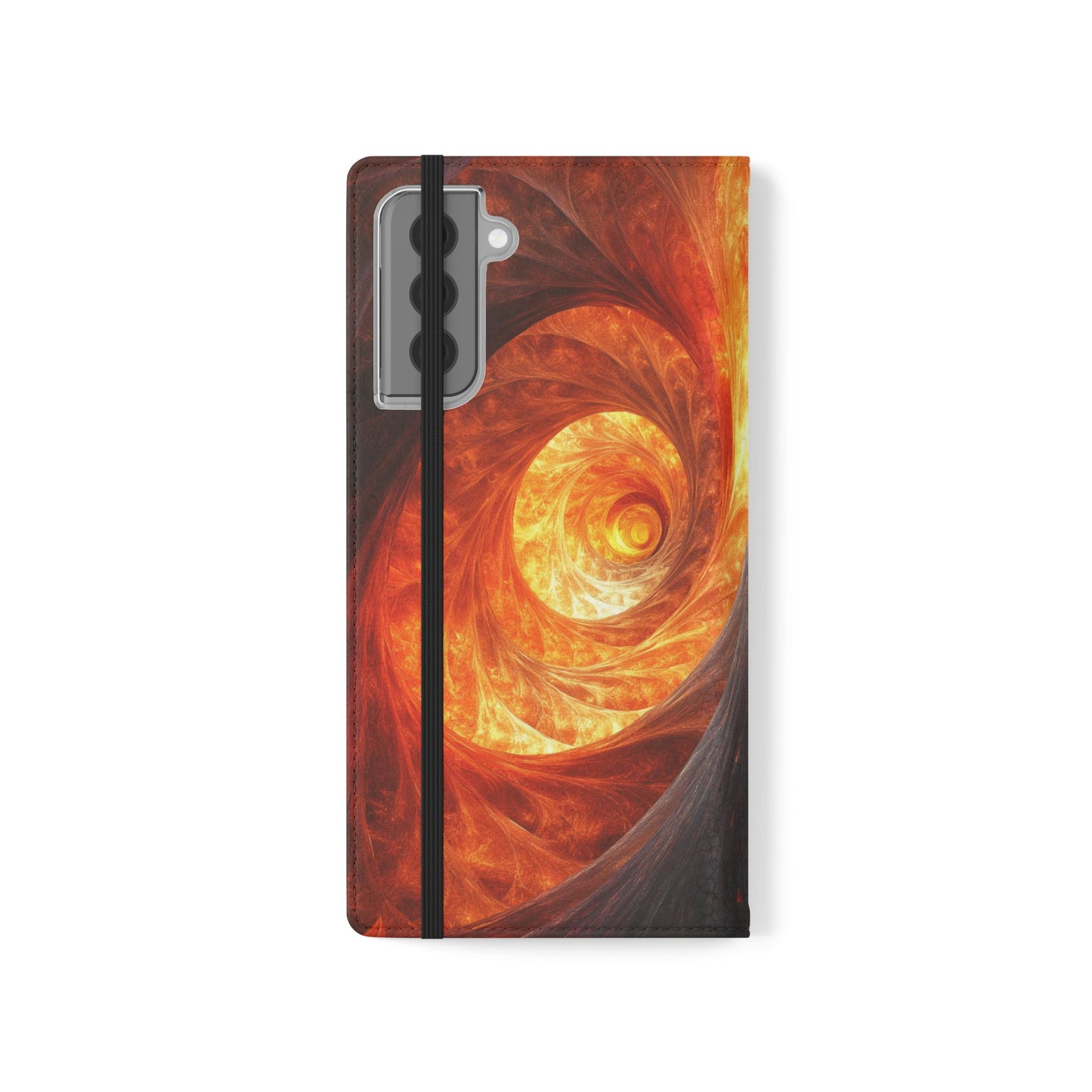 Fire Spiral - Wallet Flip Case