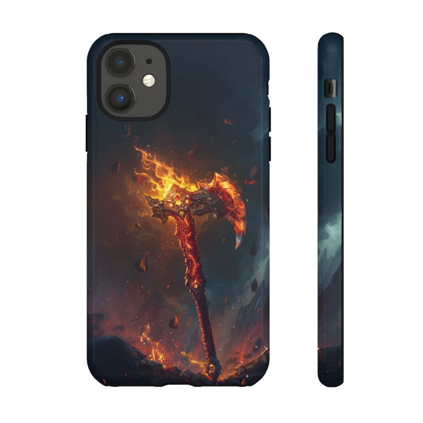 Dragon Fire Axe - Tough iPhone Case