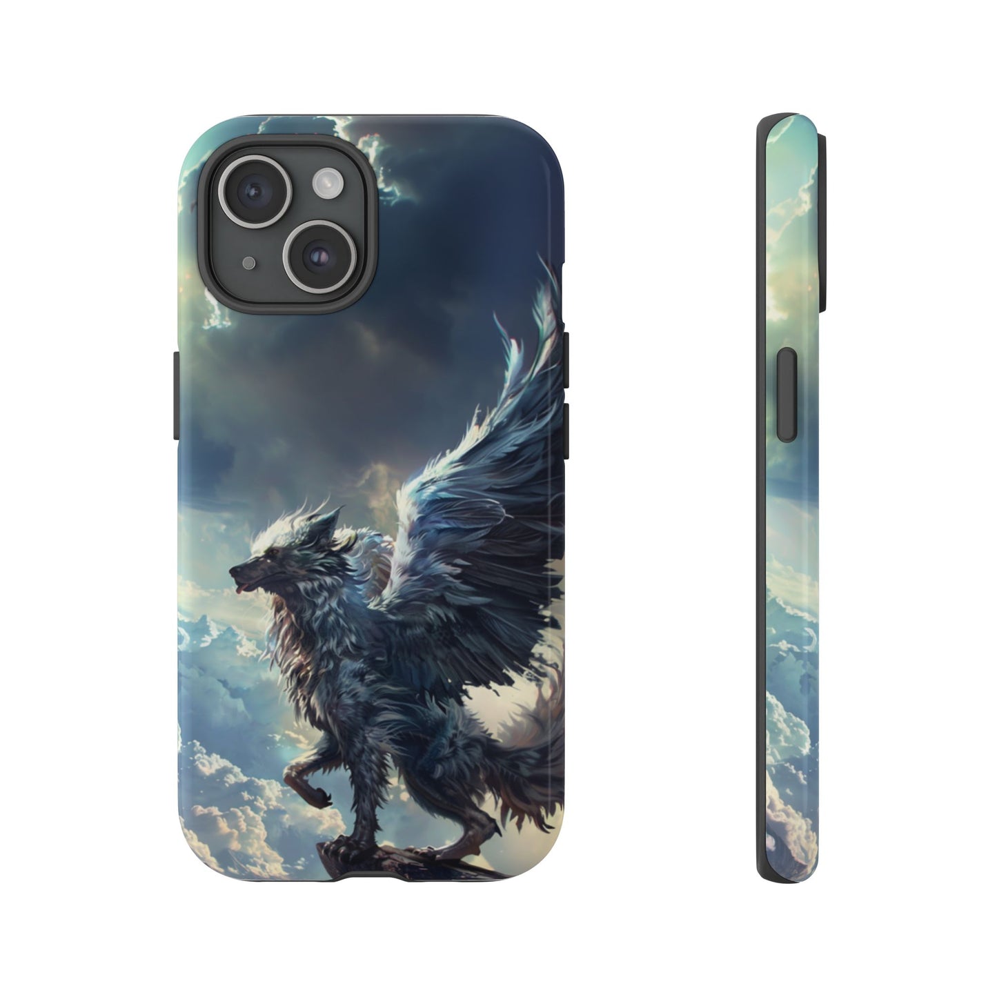 Winged Wolf Protector - iPhone, Google Pixel, Samsung Galaxy
